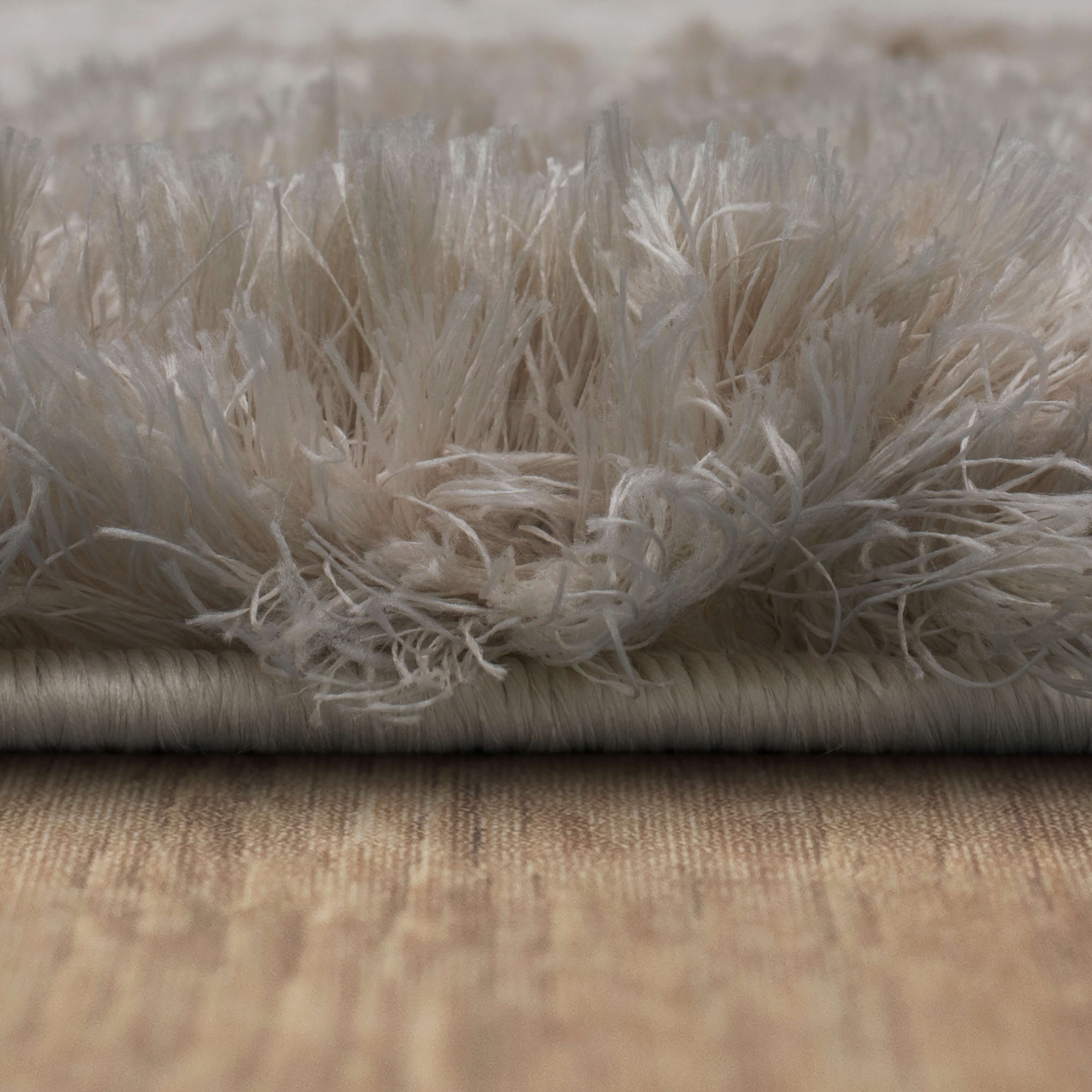 Karastan Billow Shag Rug - Soft Plush Taupe Area Rug for Living Room, Bedroom & Nursery | Cozy Home Decor
