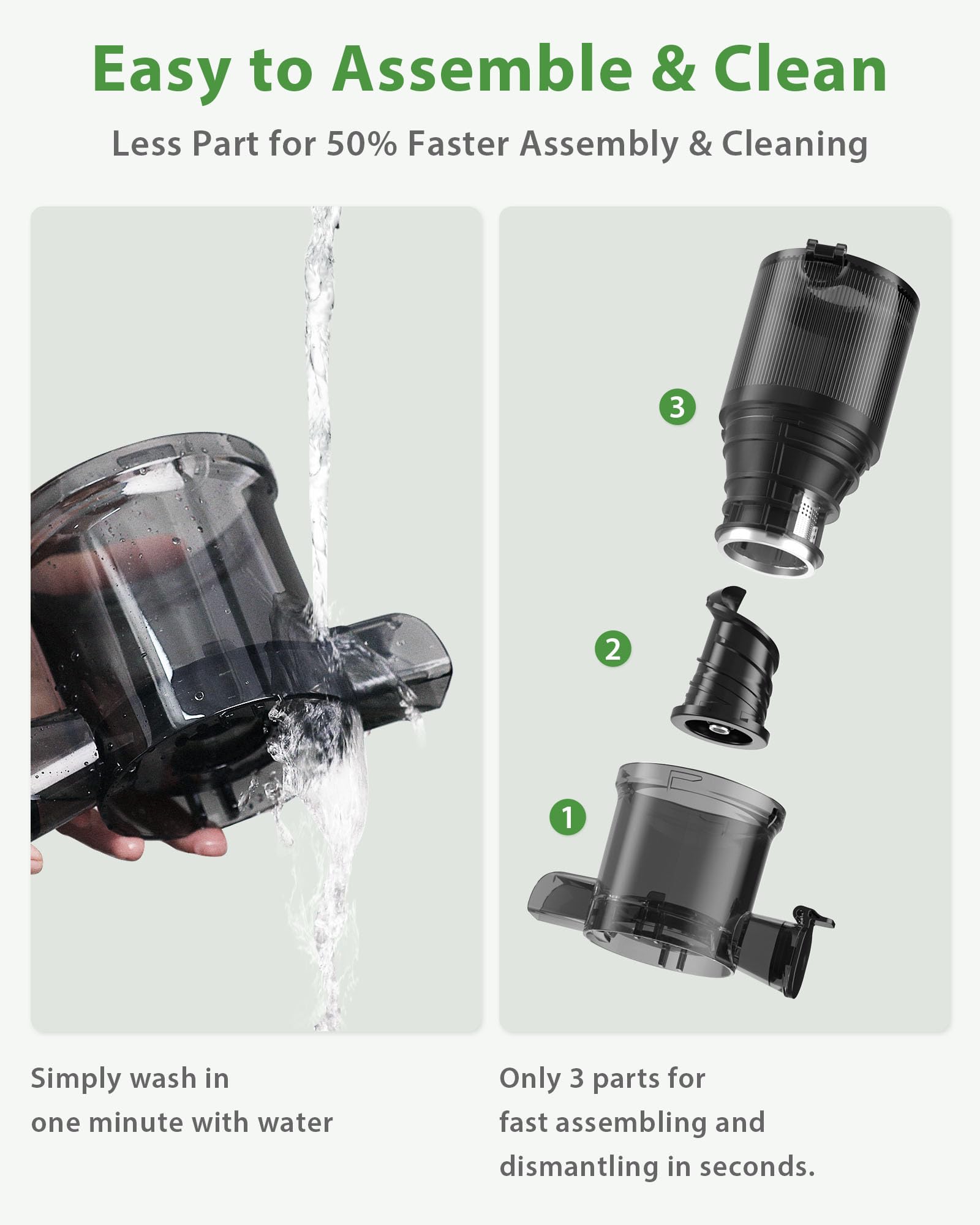 Premium Slow Juicer Machine with 4.35