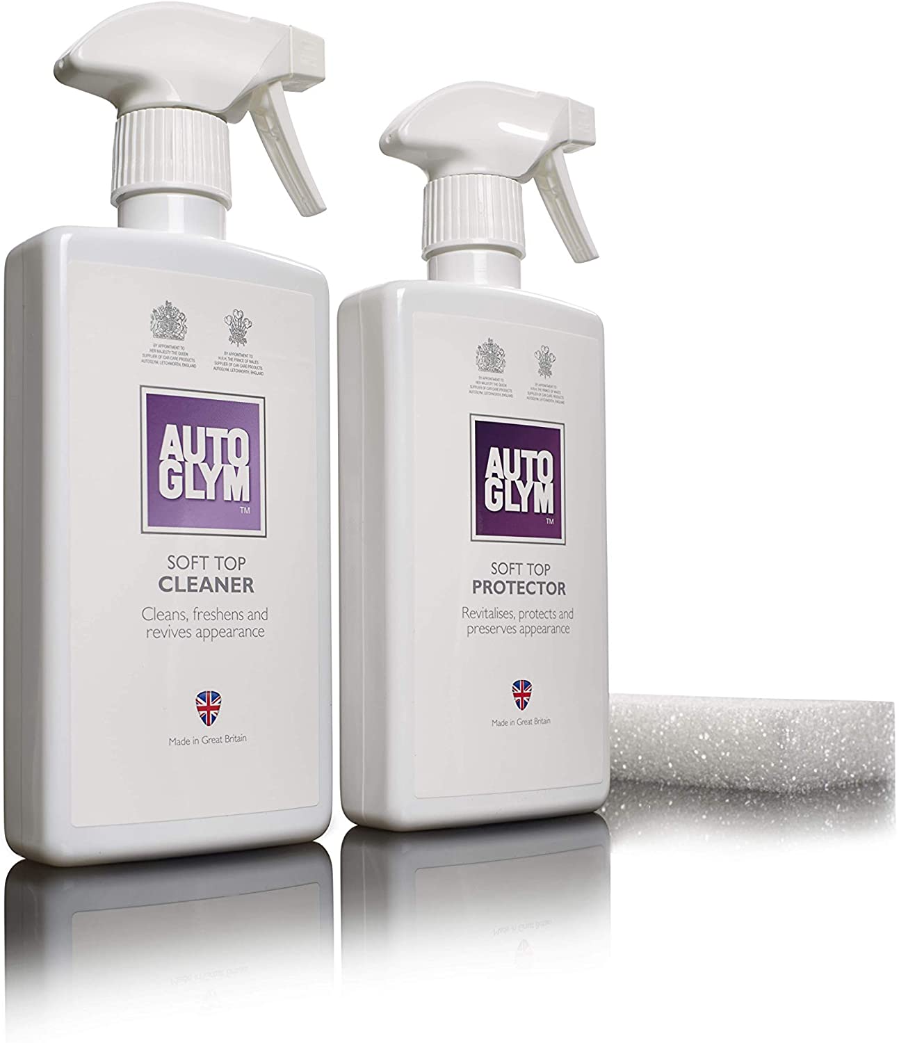 Autoglym Convertible Soft Top Clean & Protect Complete Kit – Car Roof Care for Vinyl & Fabric – Ideal for Roadsters & Cabriolets