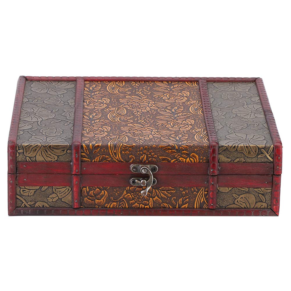 Vintage Jewelry Organizer Box - Elegant Desktop Book Storage Case for Jewelry, Rings, Earrings & Small Accessories | Perfect for Travel, Home Decor & Gift Giving