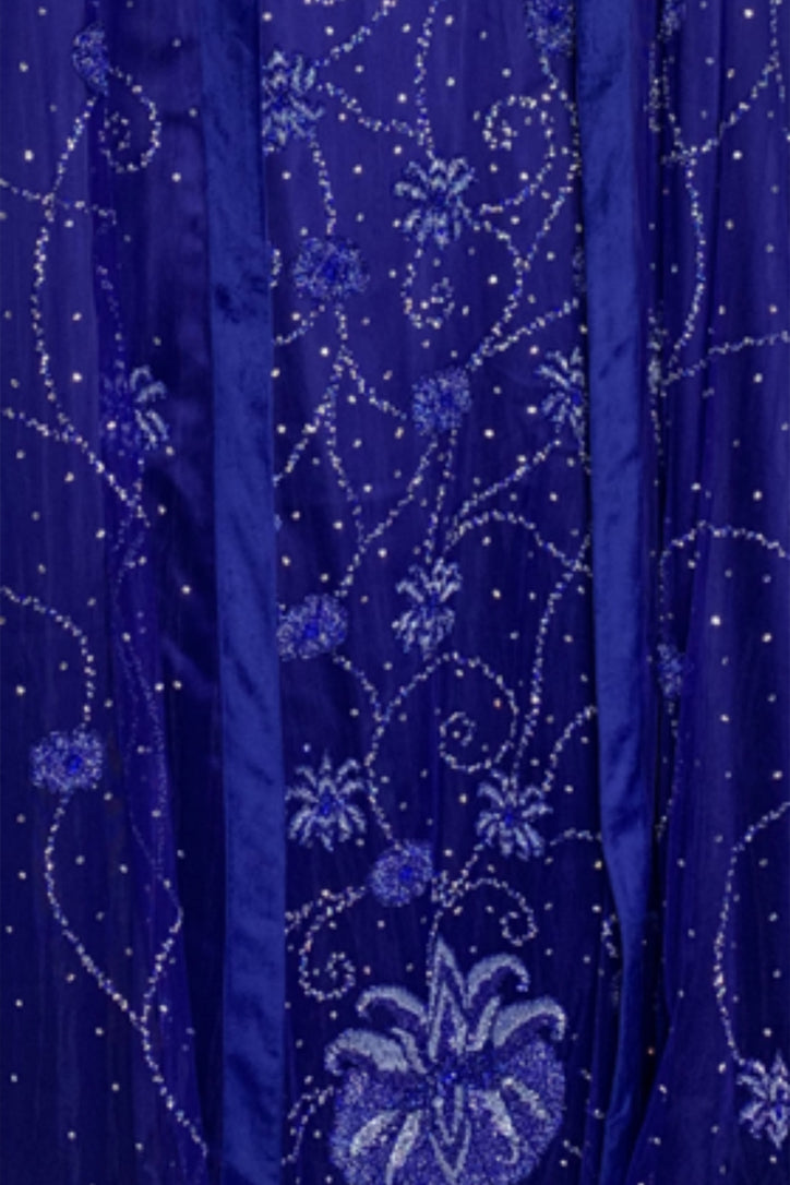 Elegant Shawl Fitted Gown for Women - Formal Evening Dress with Wrap Scarf - Perfect for Weddings, Prom, Cocktail Parties & Special Occasions