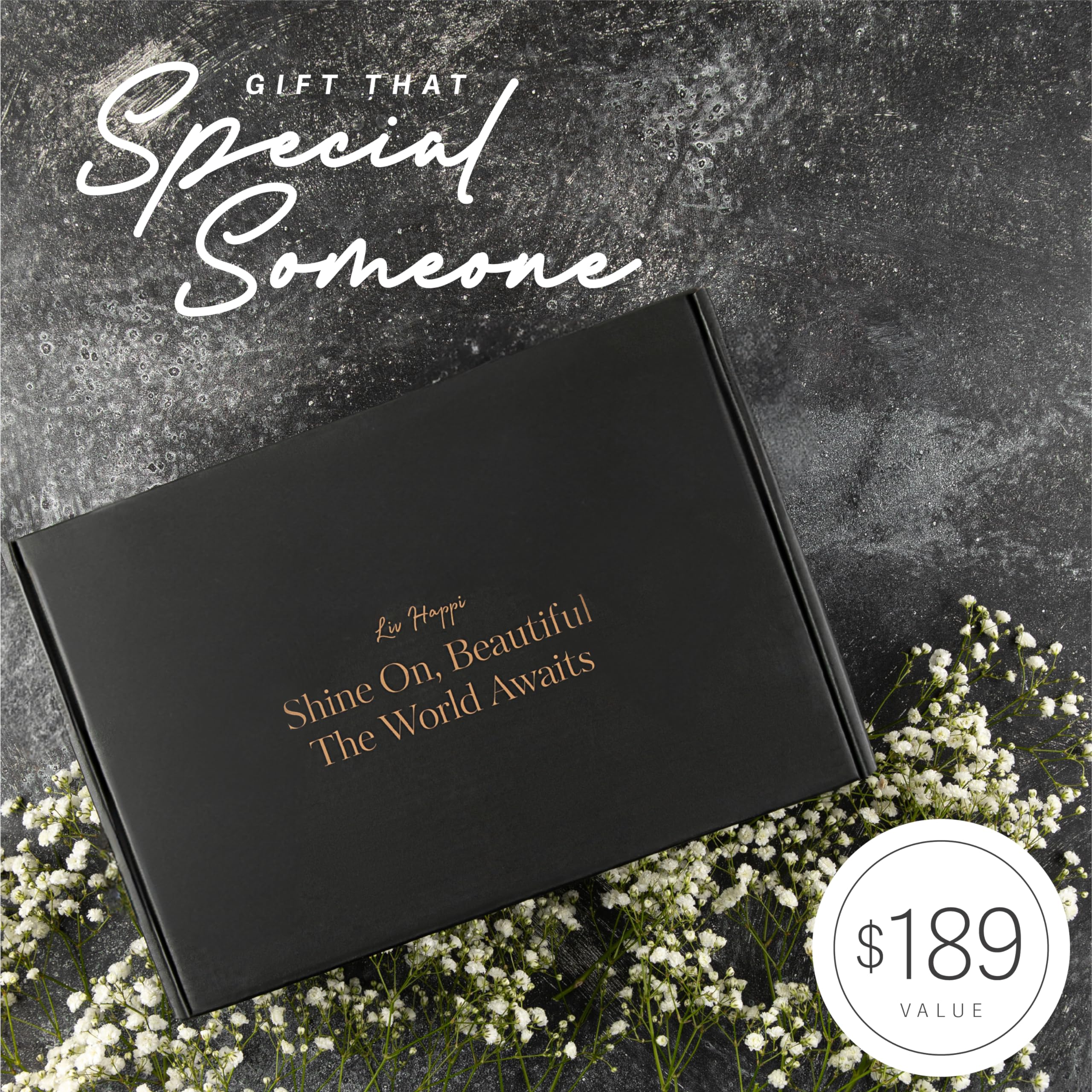 Luxury Spa Travel Gift Box for Women - Organic Natural Mini Toiletries Set, Honeymoon & Vacation Essentials, Bridesmaid Gifts, Postpartum Care, Hospital Recovery & Self Care Package | Perfect for Travel, Spa Days, Bridal Showers & Get Well Soon Gifts