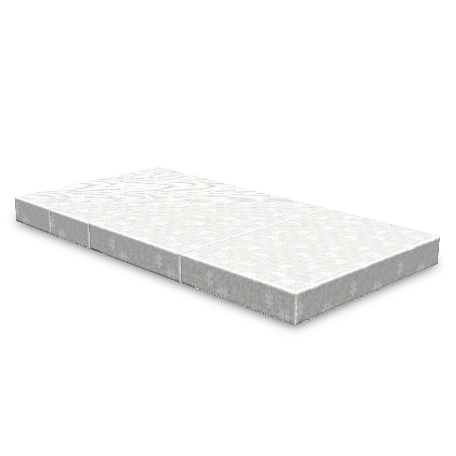 Ambesonne Grey Foldable Mattress - 74.8