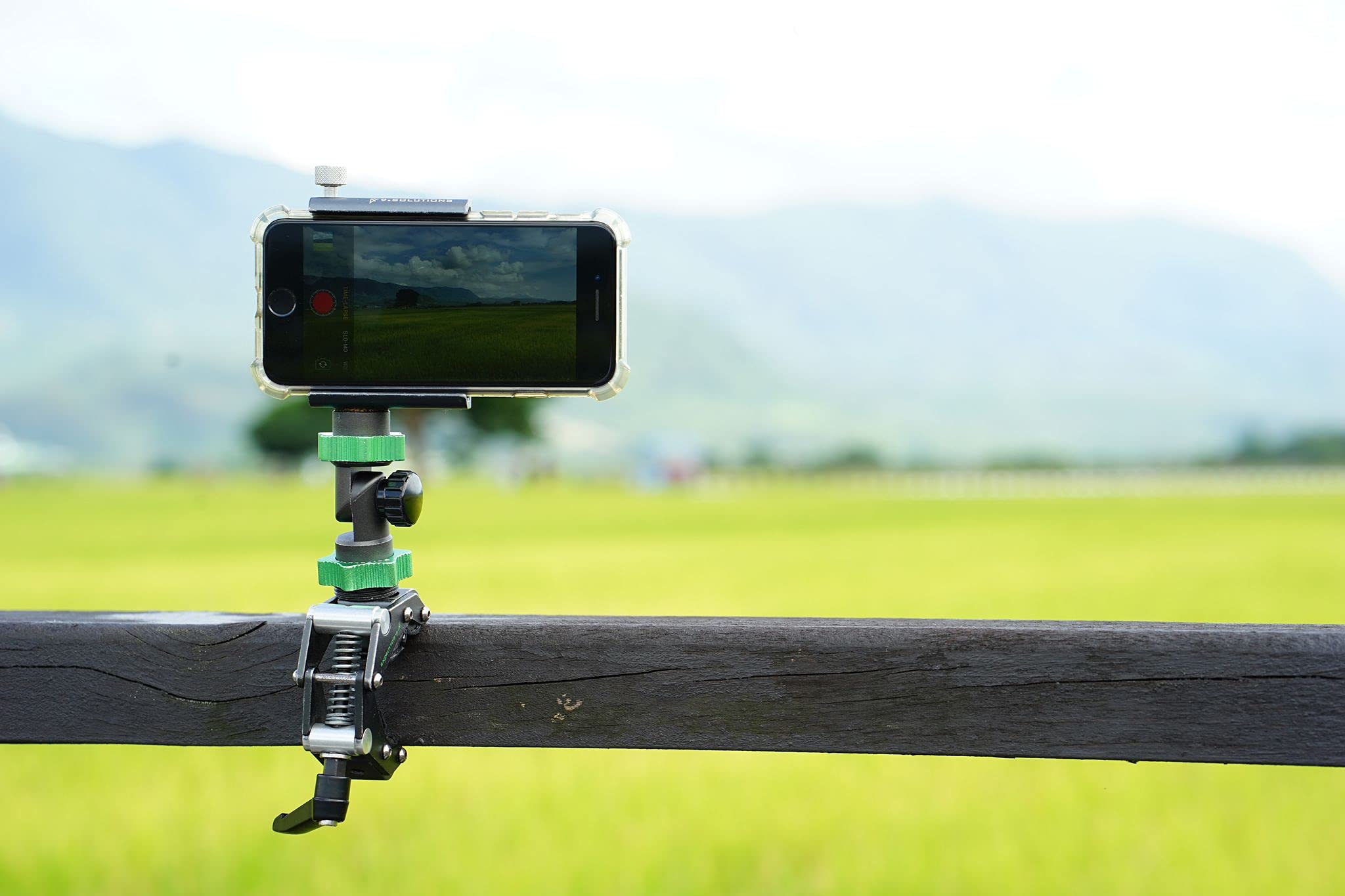 9.Solutions Phone Grip - Universal Adjustable Smartphone Holder for iPhone & Android | Secure Mount for Car, Desk & Travel | VB5102 Model