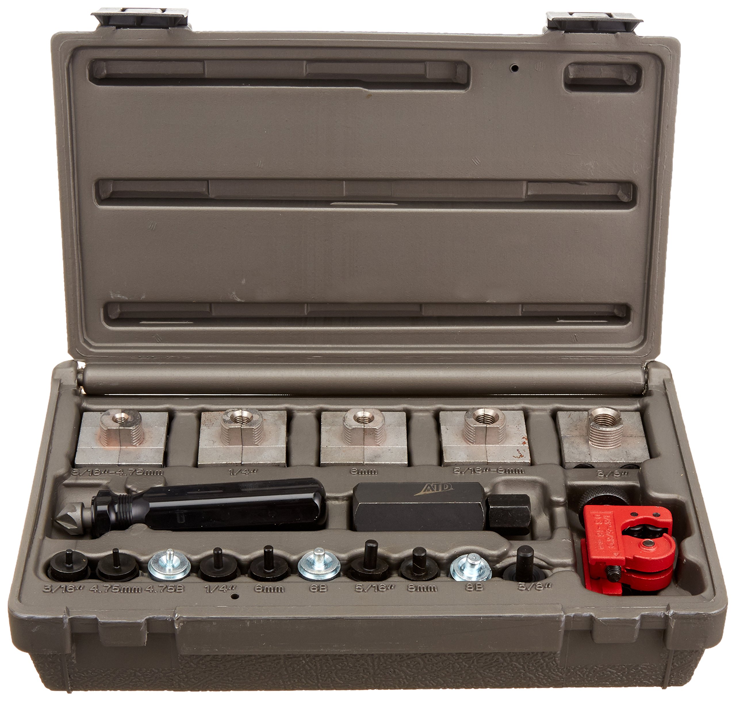 ATD Tools 5483 Professional Master In-Line Flaring Tool Kit for Automotive Brake Lines - Perfect for DIY Car Repairs & Professional Mechanics
