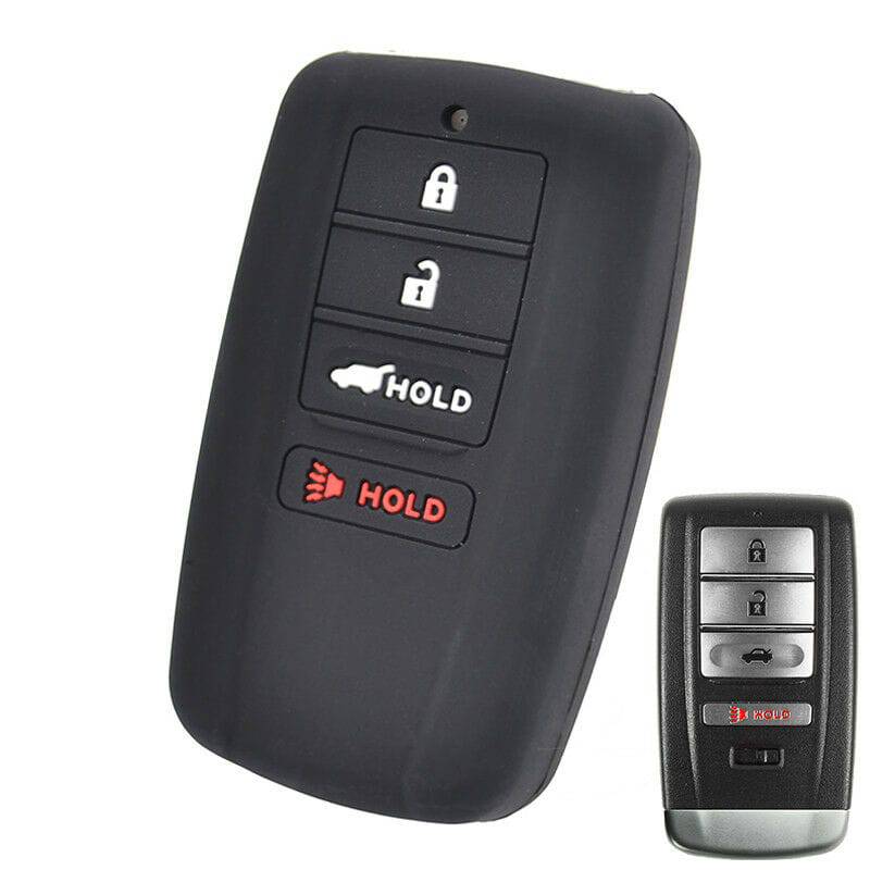 Premium Acura Key Fob Cover - Durable Silicone Rubber Protector for Acura Key Fob - Perfect for MDX, RDX, TLX, ILX Models - Protect Your Car Keys from Scratches & Drops
