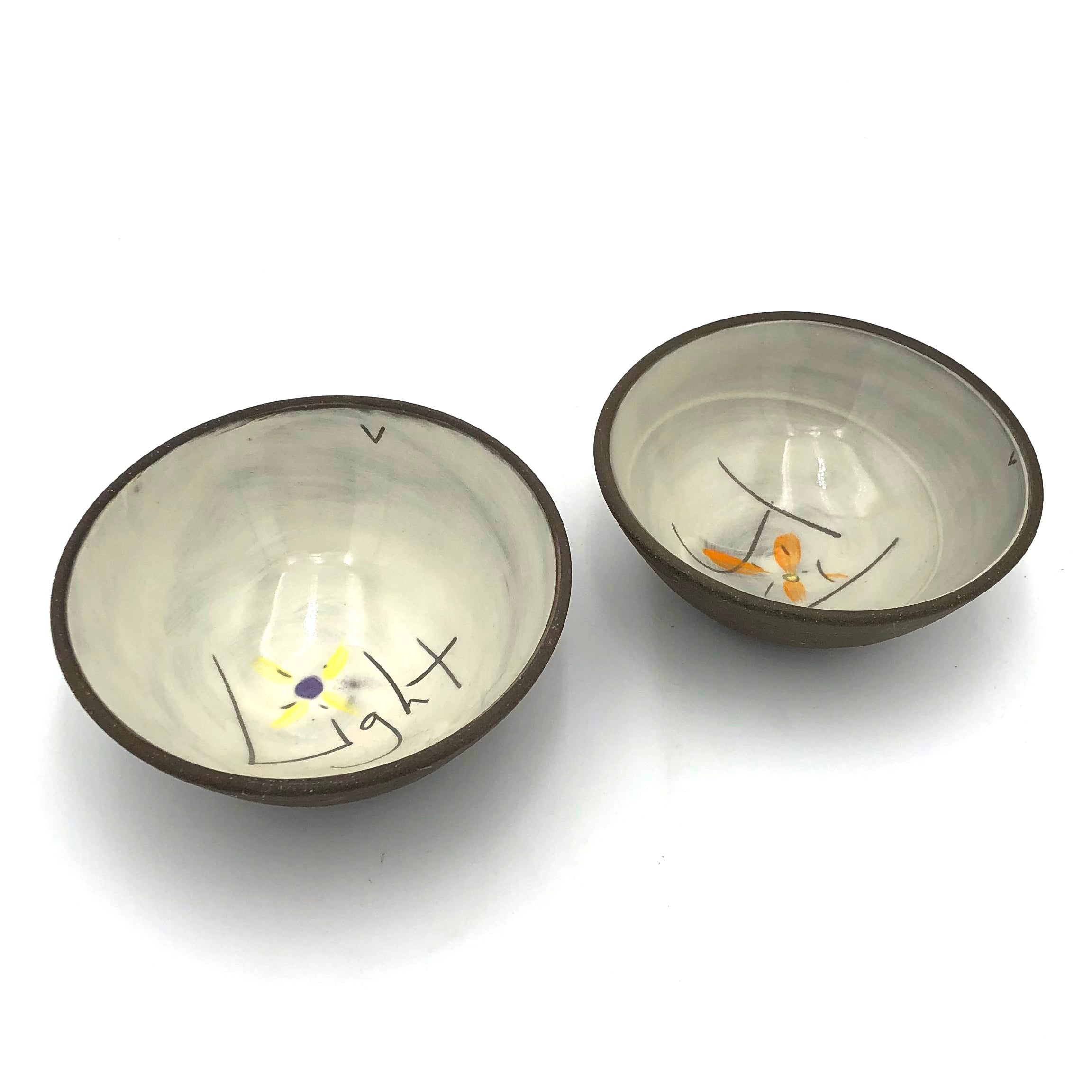 ZPOTS and Vnoelle Assorted Design Small Bowls - Perfect for Salads, Snacks, and Home Decor