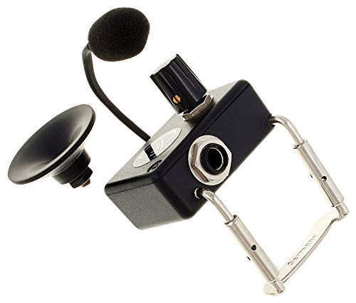 Myers Pickups Mandolin Carpenter Jack Pickup with Micro-Gooseneck - Professional Acoustic Instrument Pickup for Mandolin, Banjo & Fiddle - Perfect for Live Performances & Studio Recording