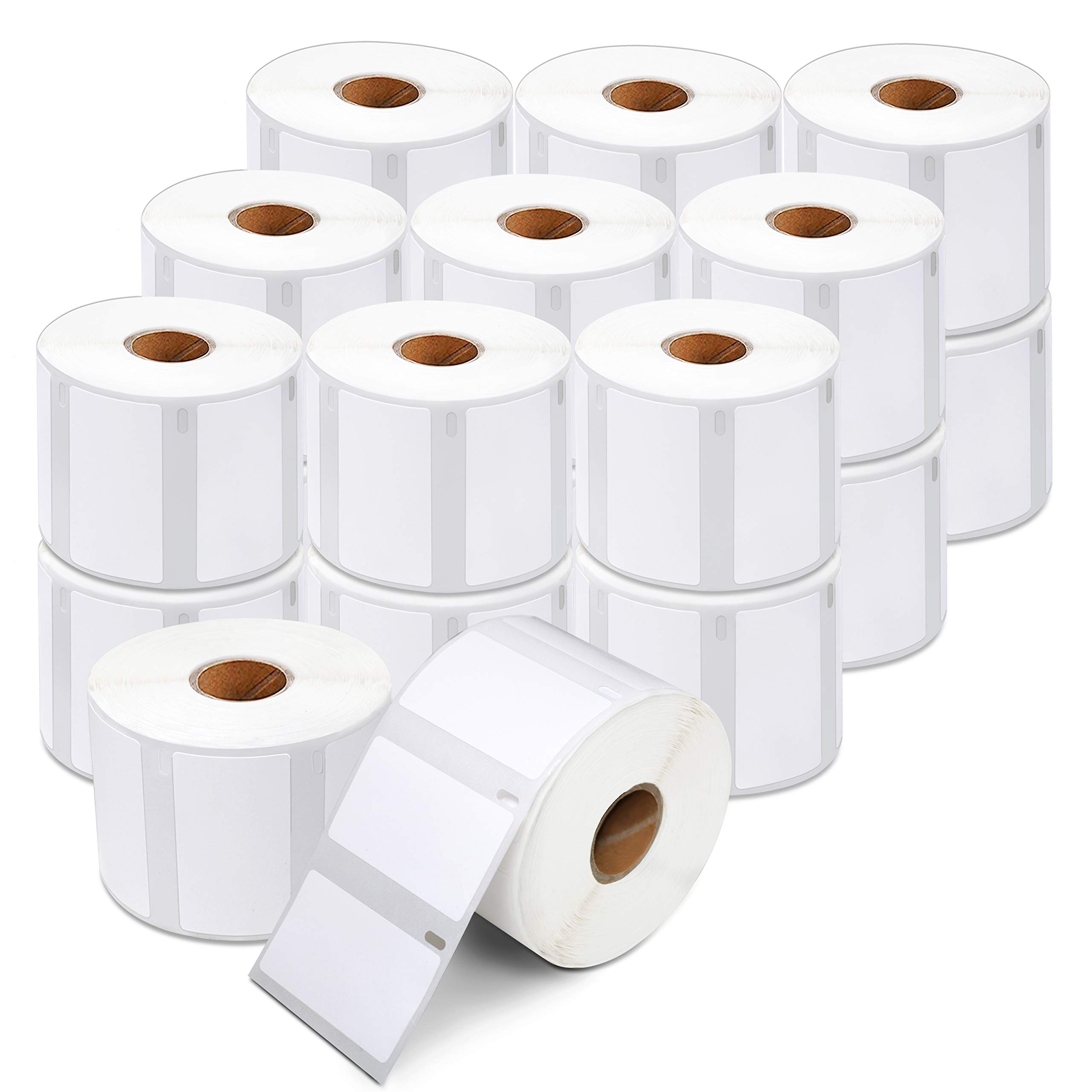 Aegis Adhesives Direct Thermal Labels - Compatible with DYMO 30334 (2-1/4