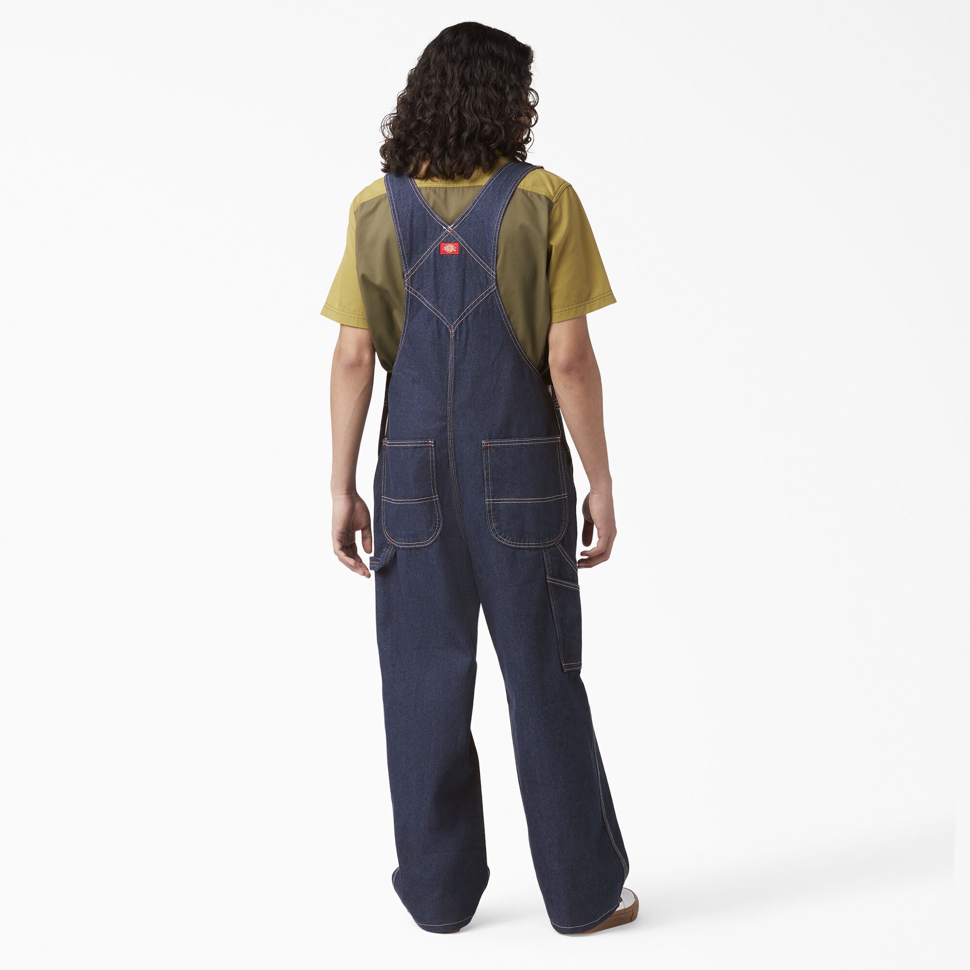 Dickies Men's Classic Bib Overall - Durable Workwear Overalls for Men, Heavy Duty Denim Coveralls with Adjustable Straps - Perfect for Construction, Farming, and DIY Projects