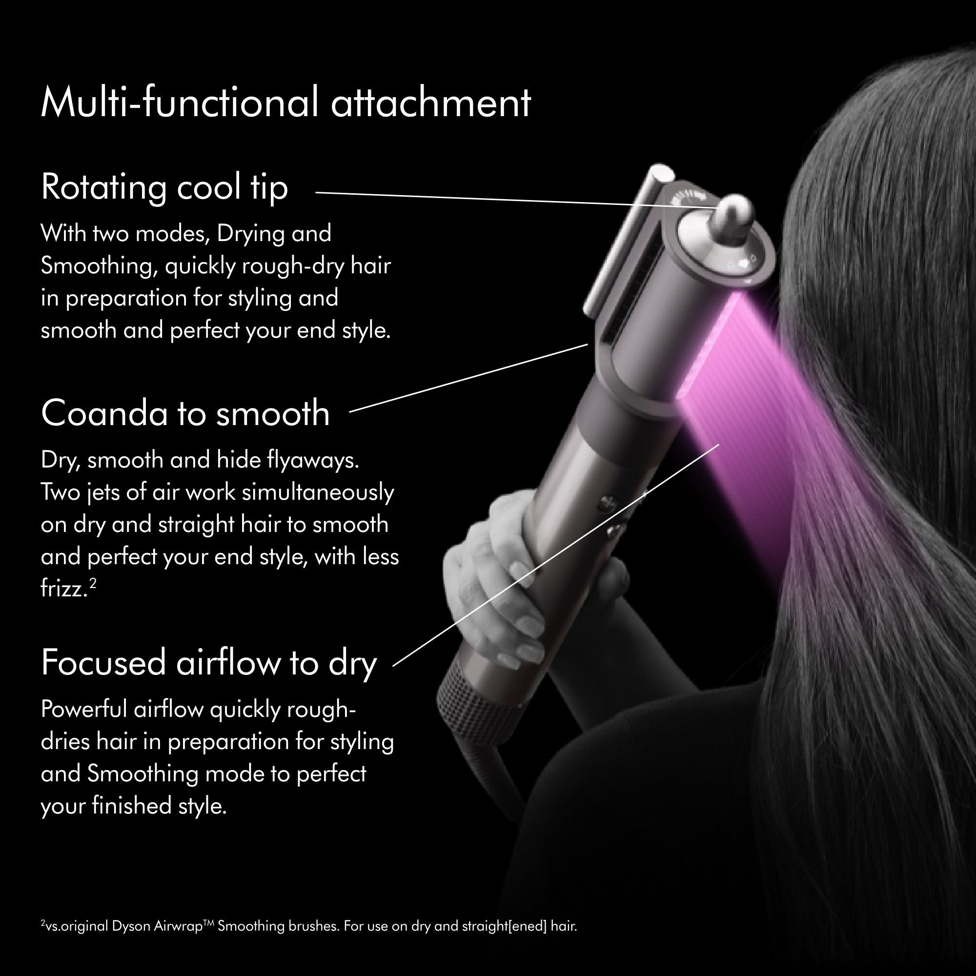 Dyson Airwrap Multi-Styler Complete Long - Hair Styler & Volumizer for Long Hair - Perfect for Salon-Quality Blowouts, Curls & Waves at Home