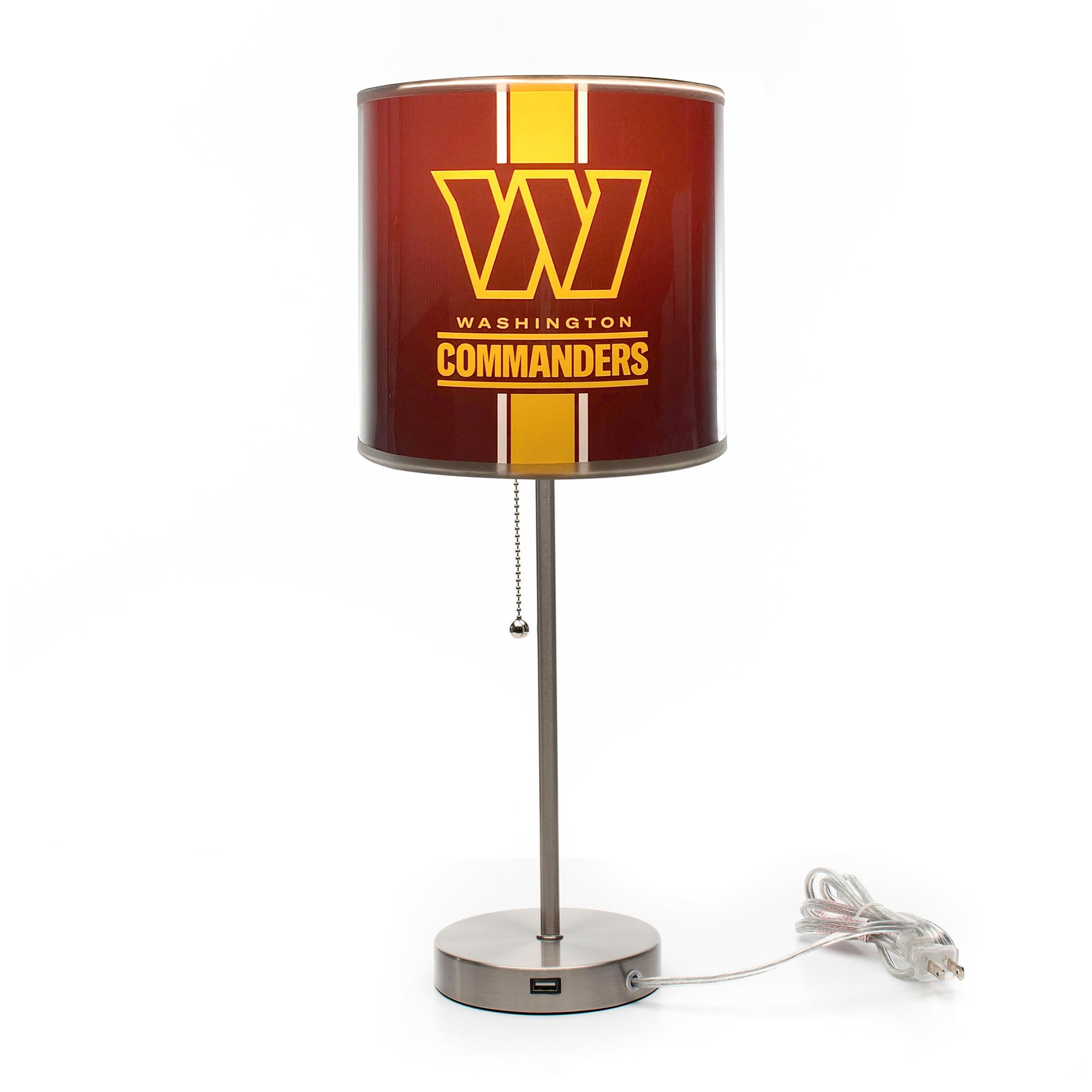 NFL Chrome Desk Lamp - Officially Licensed for Home & Office
