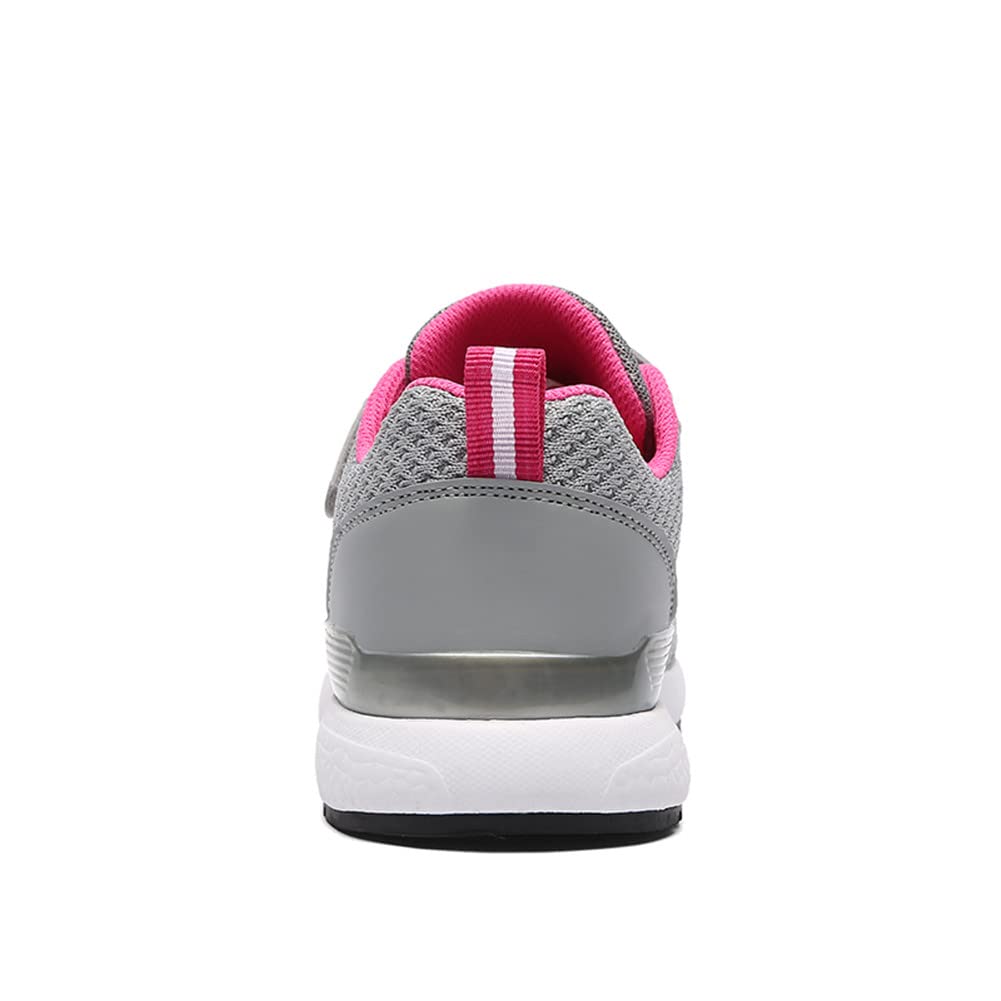 **Leader Show Women's Comfortable Non-Slip Walking Shoes – Lightweight Hook & Loop Sneakers for Elderly & Casual Wear – Perfect for Daily Walks, Travel & Outdoor Activities**