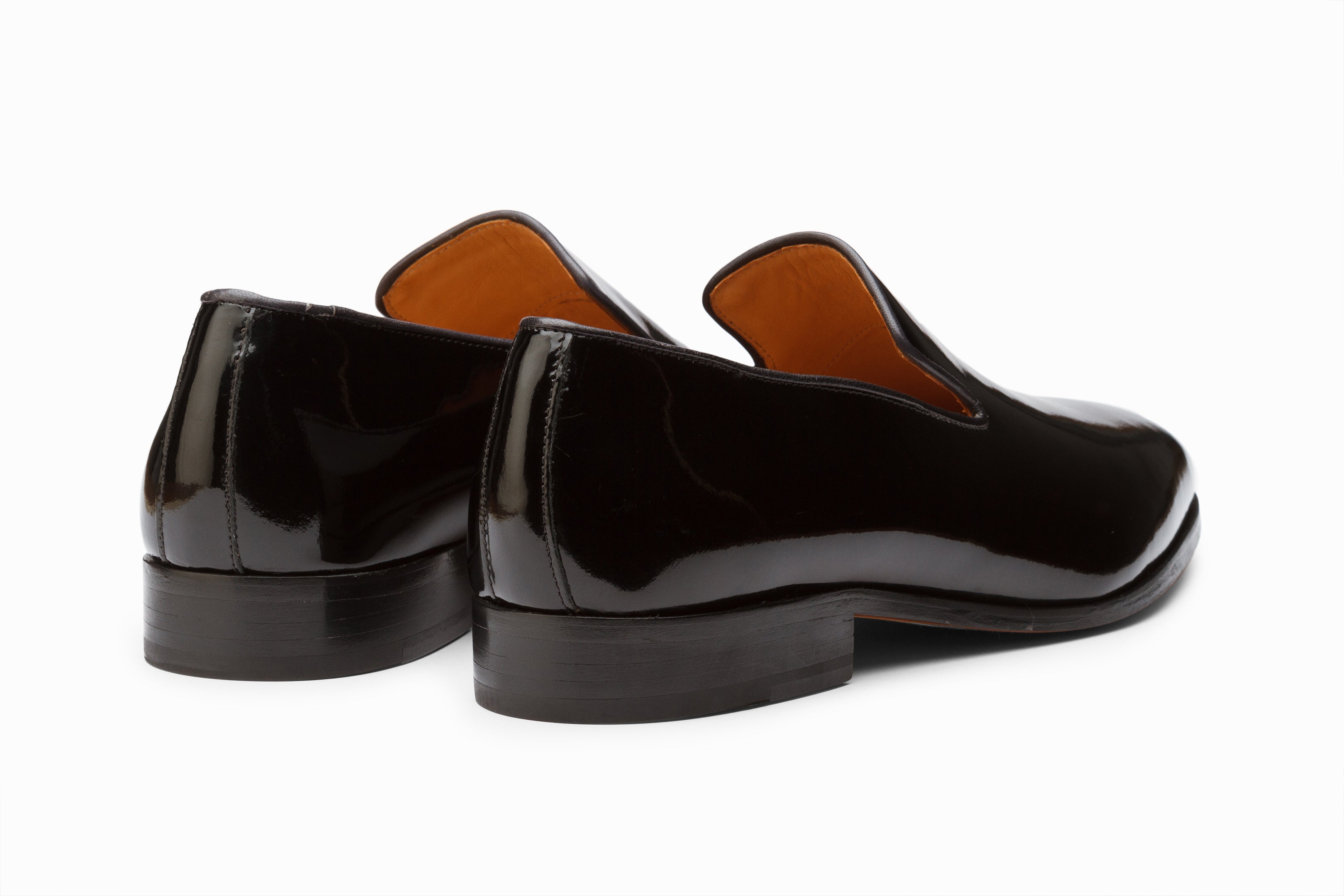 Stylish Patent Black Venetian Loafers for Men & Women - Comfortable Slip-On Dress Shoes for Office, Business & Casual Wear