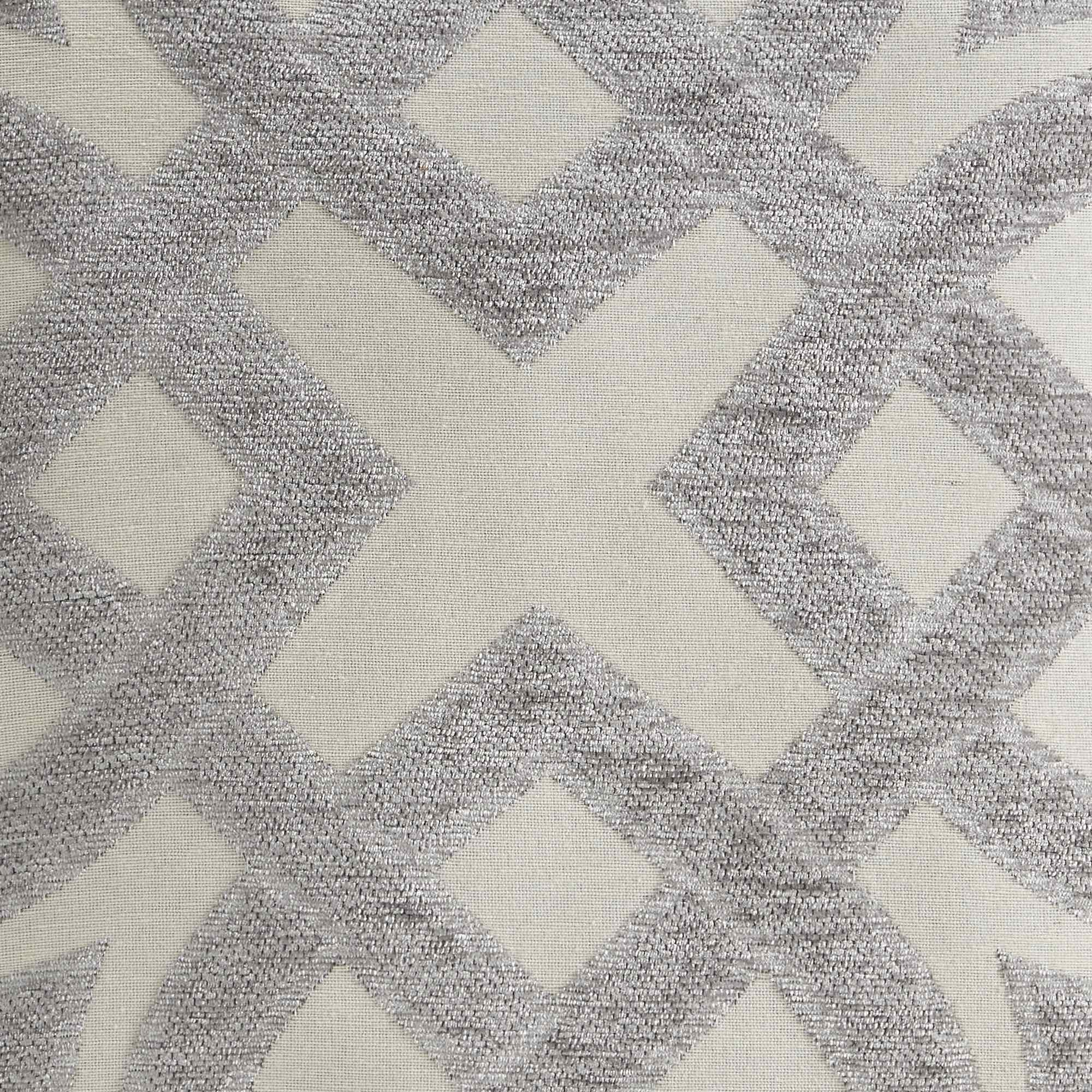 Premium Imperial Chenille Cushion Cover - Soft Silver Luxury Pillow Case for Sofa, Bed & Home Decor - Perfect for Living Room, Bedroom & Cozy Spaces