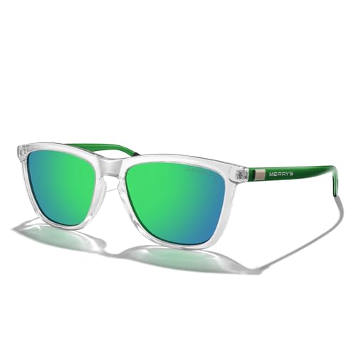Tra Frame/Green Temples/Green Mirror Lens