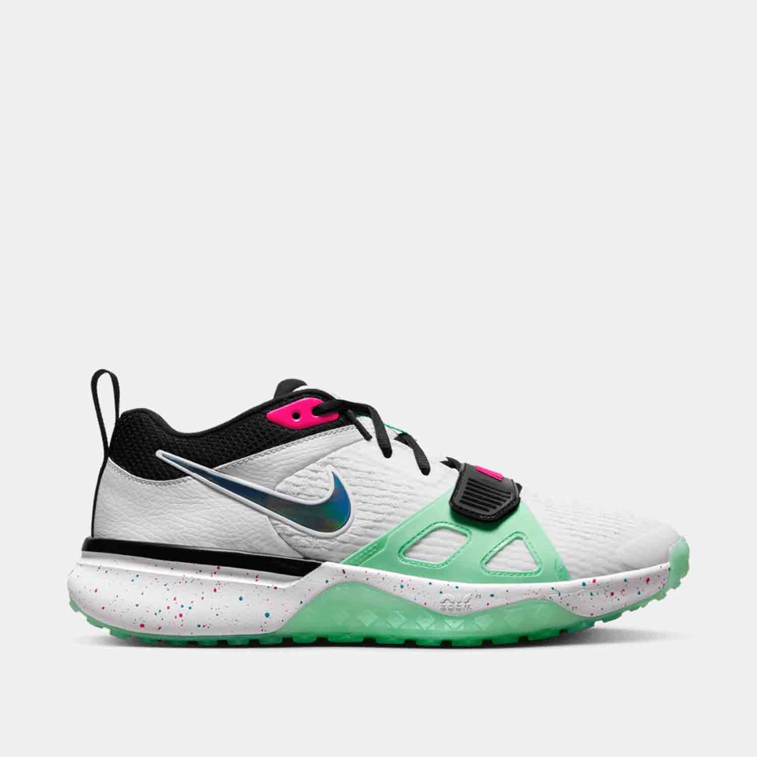 White/Black/Pure Platinum/Green Glow