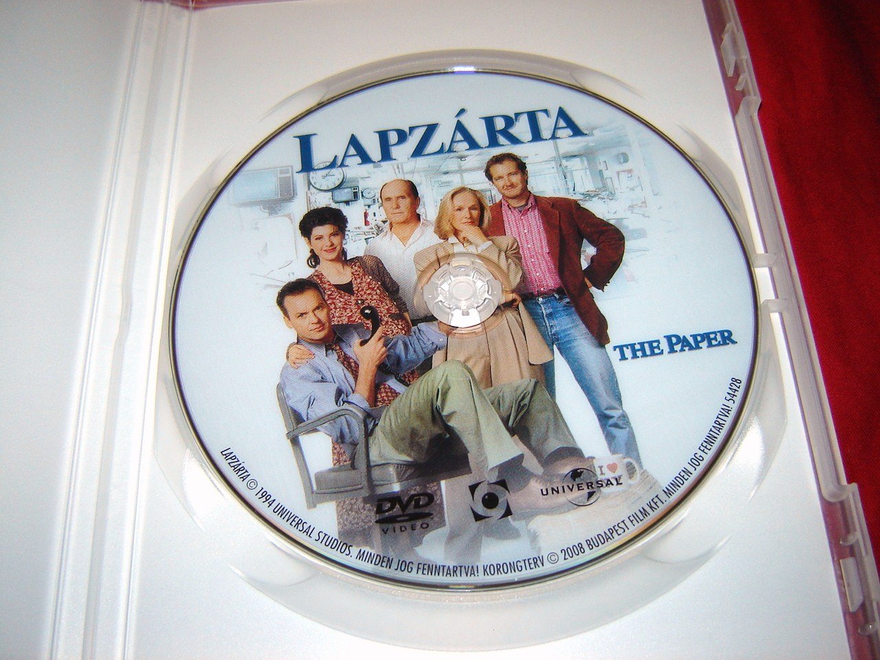 The Paper (1994) DVD - Classic Comedy Movie by Ron Howard | Perfect for Movie Nights & 90s Film Collections