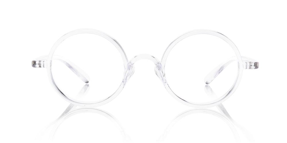 JINS Design Project x Konstantin Grcic PRETZEL 00 Eyeglasses - Lightweight Titanium Frame with Flexible Hinges for Comfortable All-Day Wear | Perfect for Office, Reading & Fashion Accessories