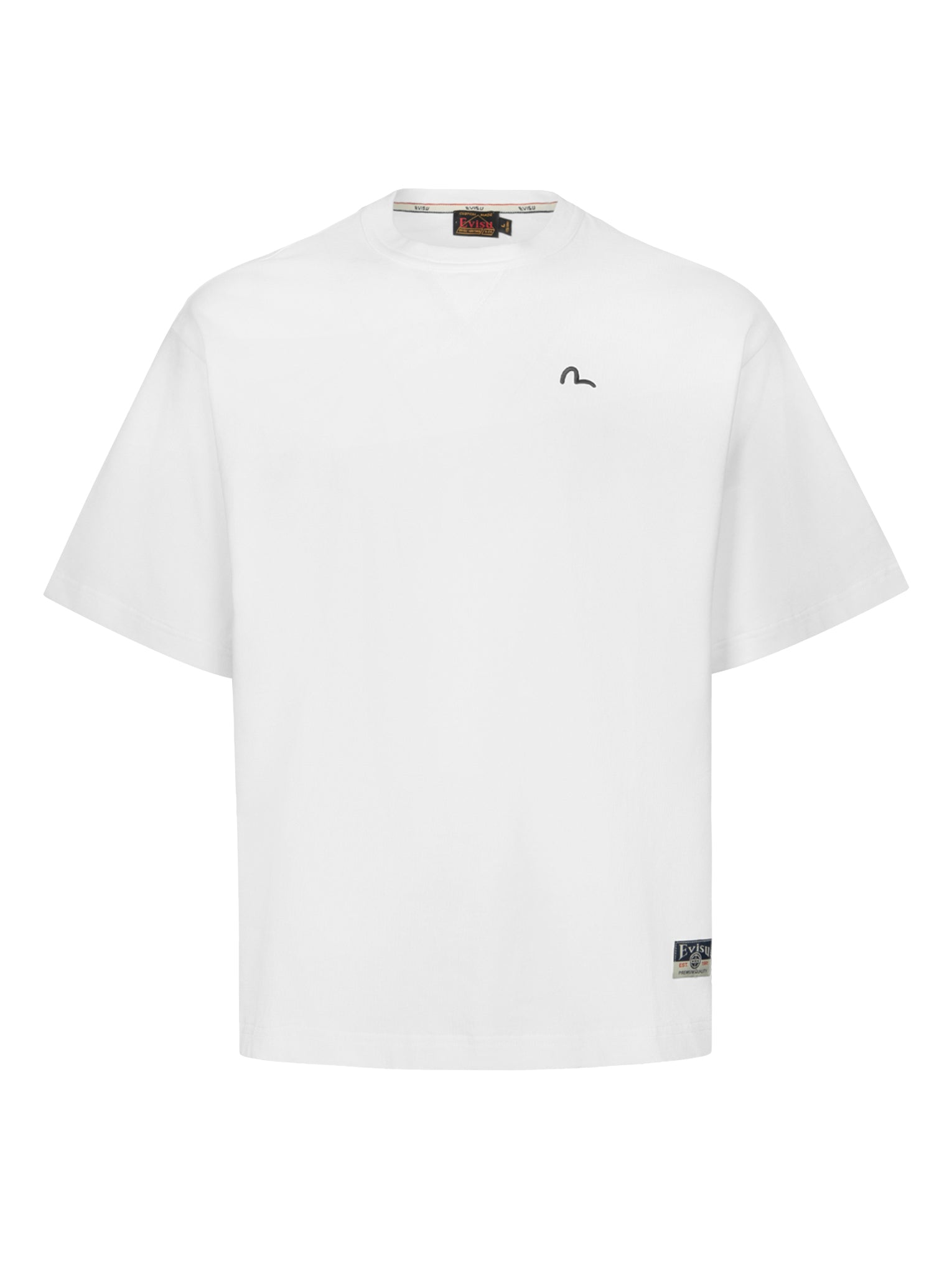 Seagull Embroidery Relaxed Fit T-Shirt for Men & Women - Casual Comfortable Cotton Tee for Beach Outings, Summer Travel and Everyday Wear