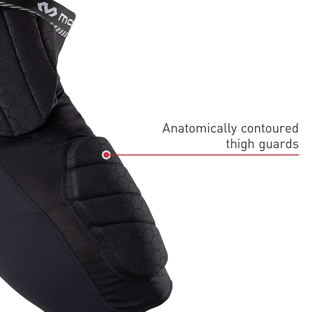Rival™ Integrated Girdle with High Density Thigh Pads - Premium Compression Shorts for Football, Hockey & Rugby - Enhance Performance & Protection During Sports Training & Games