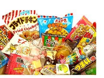 Japanese Snacks Assortment - 22pcs Ninja Snack Box | Authentic Dagashi Candy Variety Pack | Best Japanese Treats Gift Set for Anime Lovers & Party Snacks | Ninjapo™ Japan Imported Sweets