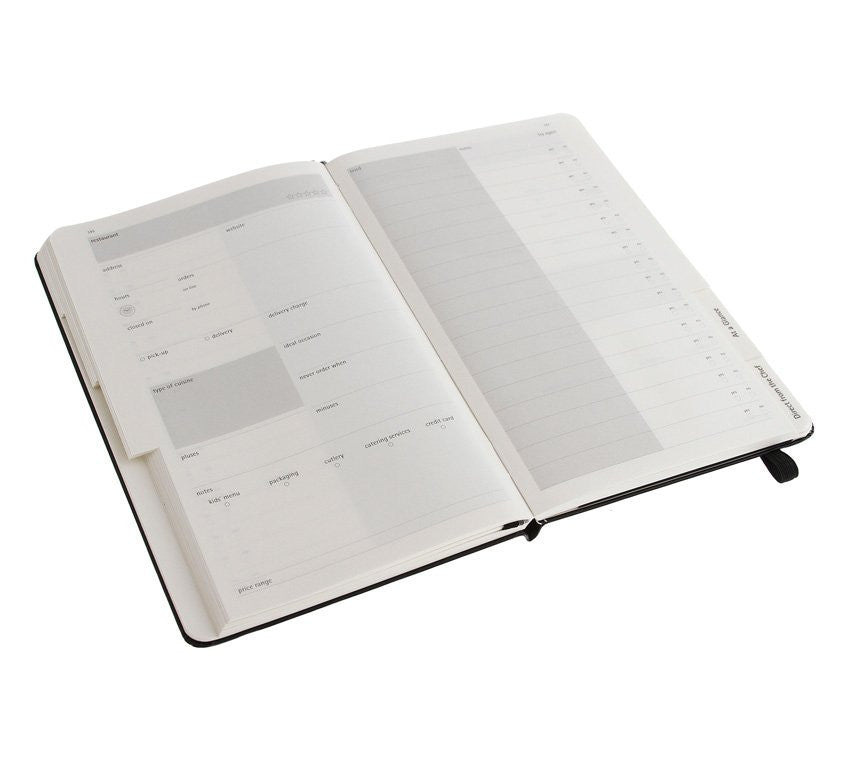 Moleskine Passion Journal - Large Black Hardcover Notebook for Writing, Sketching & Planning | Perfect for Artists, Students & Professionals