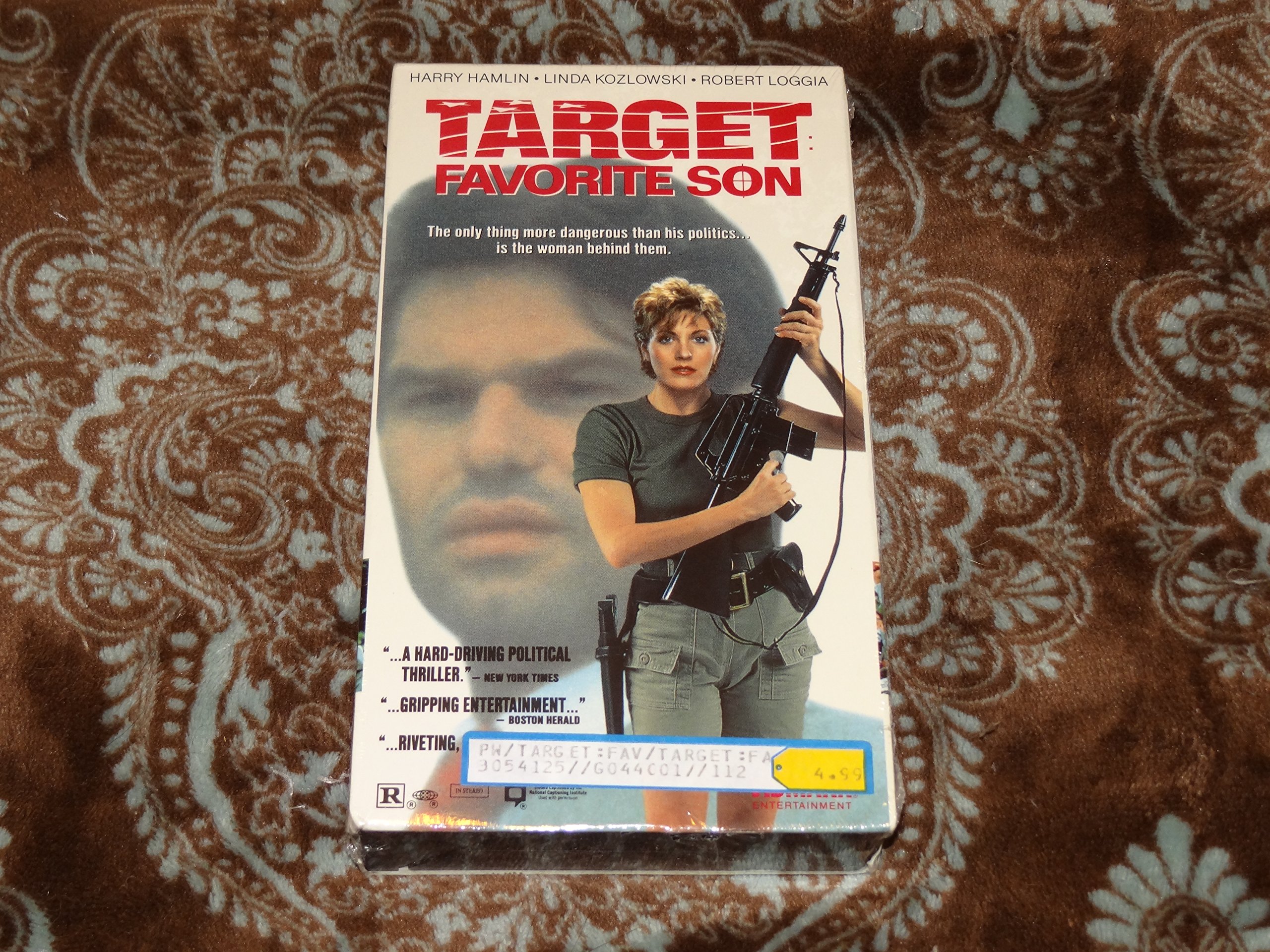 Target: Favorite Son [VHS] - Classic Action Movie for Collectors & 80s Film Enthusiasts - Perfect for Movie Nights & Nostalgic Entertainment