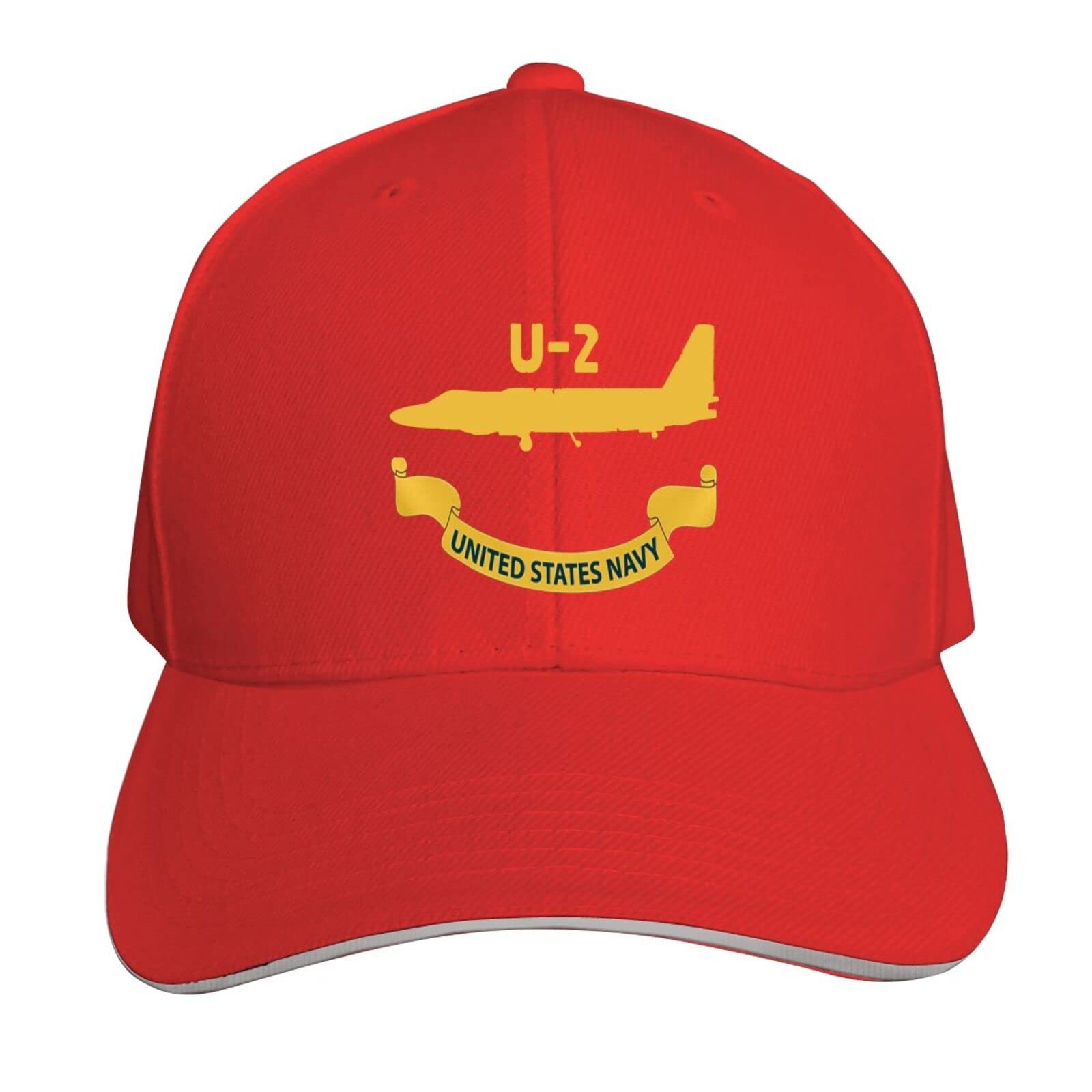 Adjustable U-2 Baseball Cap - Stylish Sandwich Hat for Men & Women - Fashionable Cowboy & Driver Hat for Outdoor Sports, Hiking, and Casual Wear