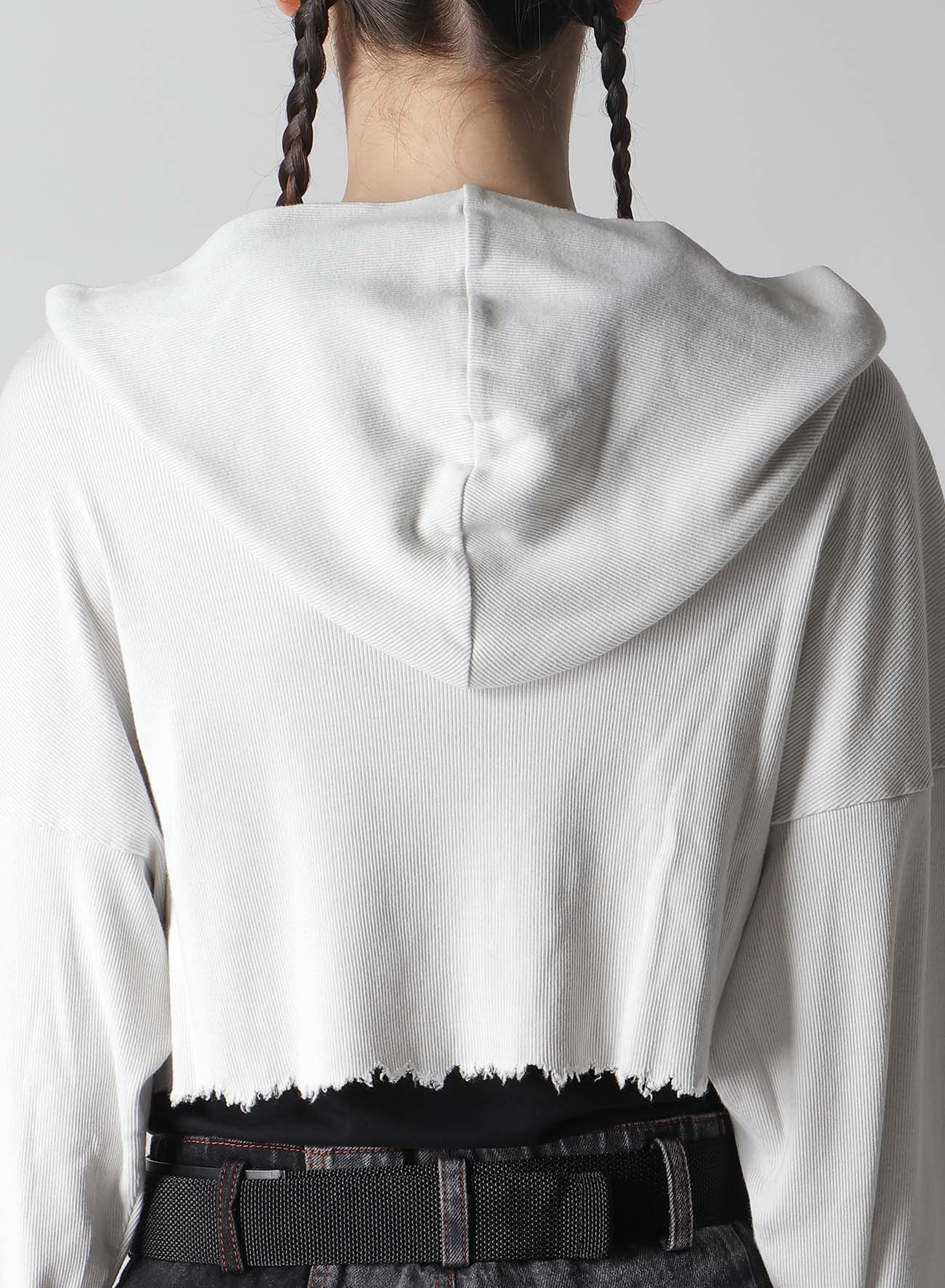 Stylish Crushed Rib Stitch Curved Hem Hoodie for Men & Women | Cozy Pullover Sweatshirt for Casual Wear, Gym, and Outdoor Activities