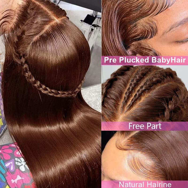 26inch Pre-Colored 13x6 Lace Frontal Wig - Body Wave/Straight Human Hair Wig for Black Women | Natural Look & Comfort | Perfect for Daily Wear, Parties & Special Occasions