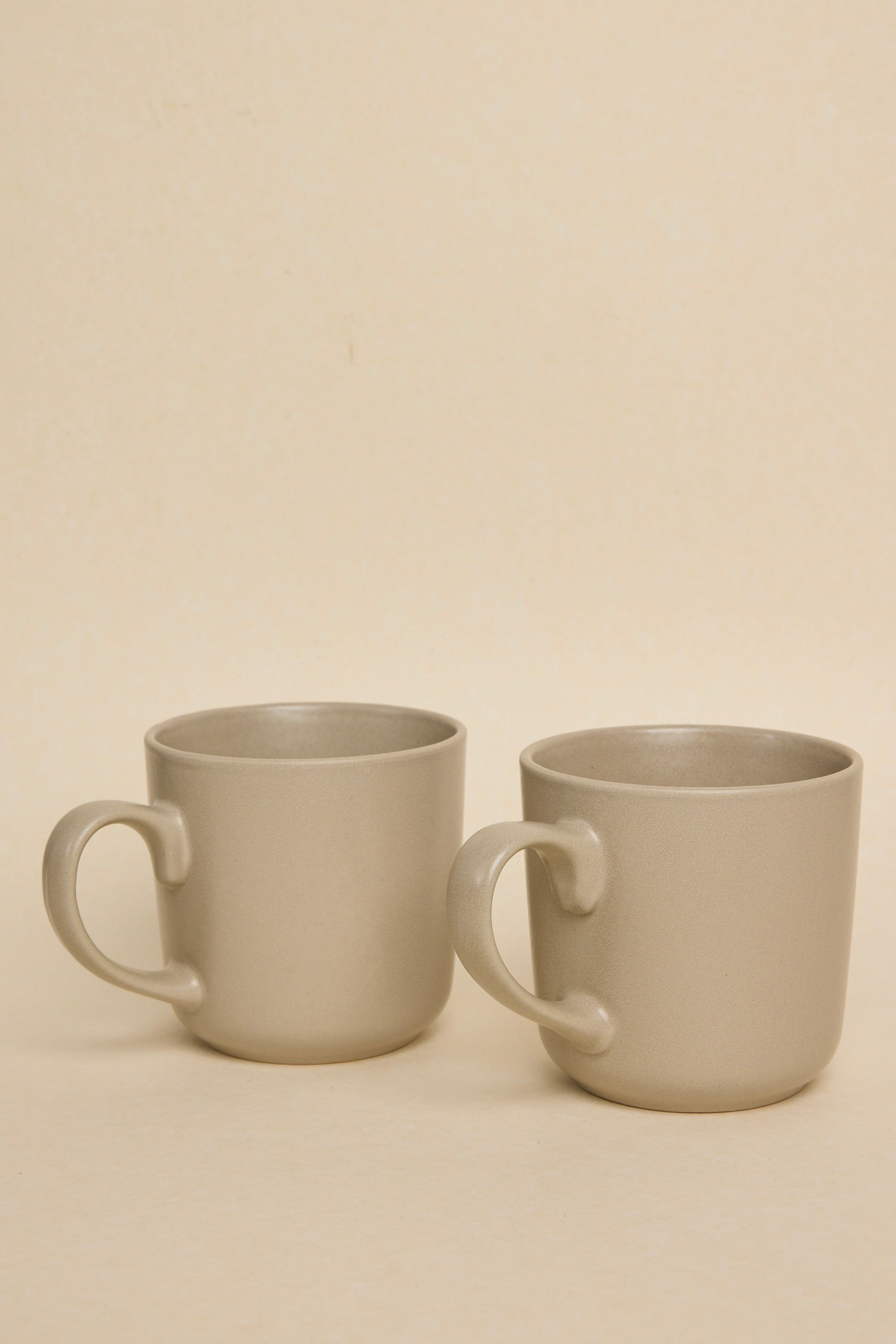 Caffeine Fix Stone Speckle Coffee Mugs Set of 2 - Perfect for Home, Office & Gifts | Durable Ceramic Cups for Hot & Cold Beverages