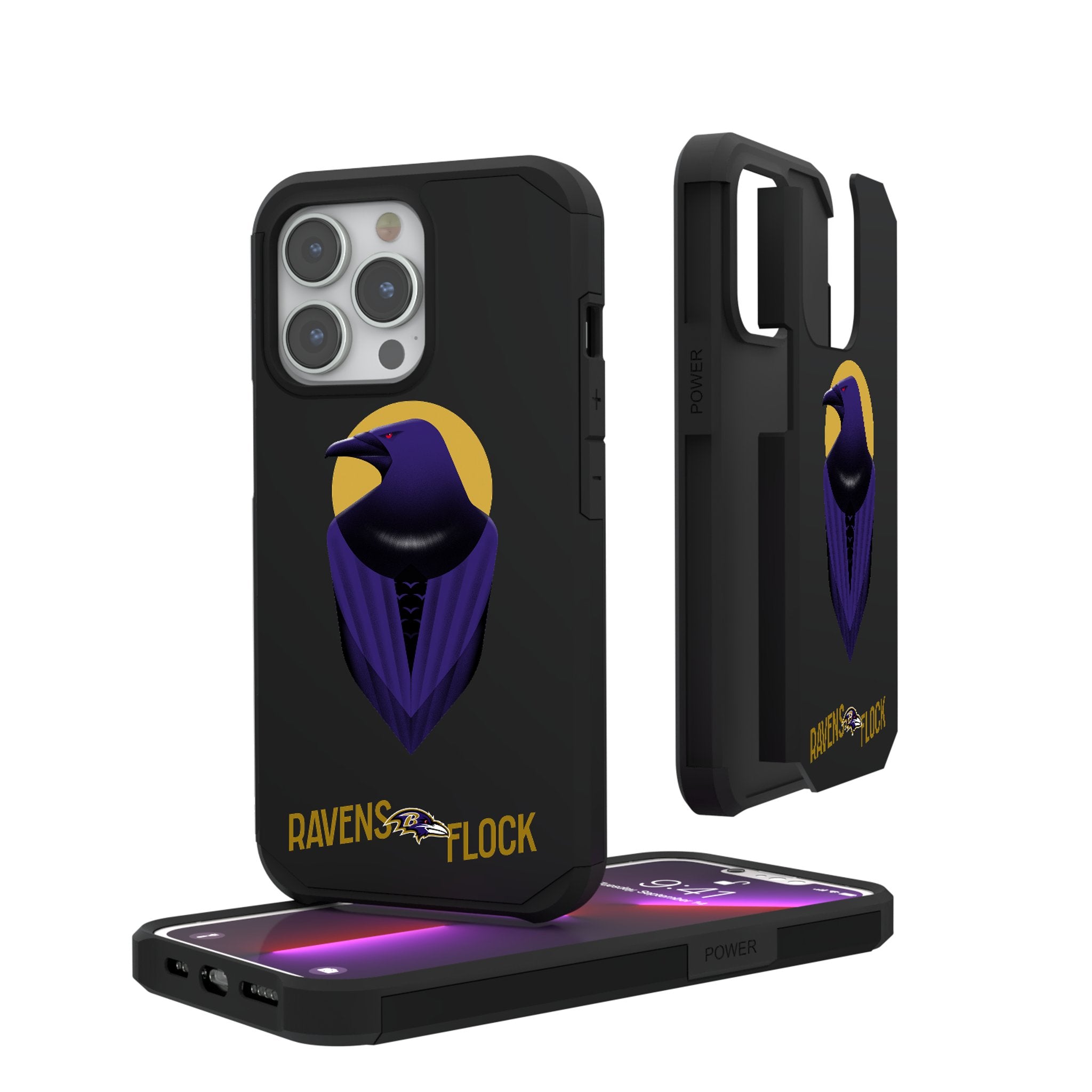 Baltimore Ravens 2024 Limited Edition Shockproof Rugged Phone Case - Durable Protection for iPhone & Android - Perfect for Game Days & Outdoor Adventures