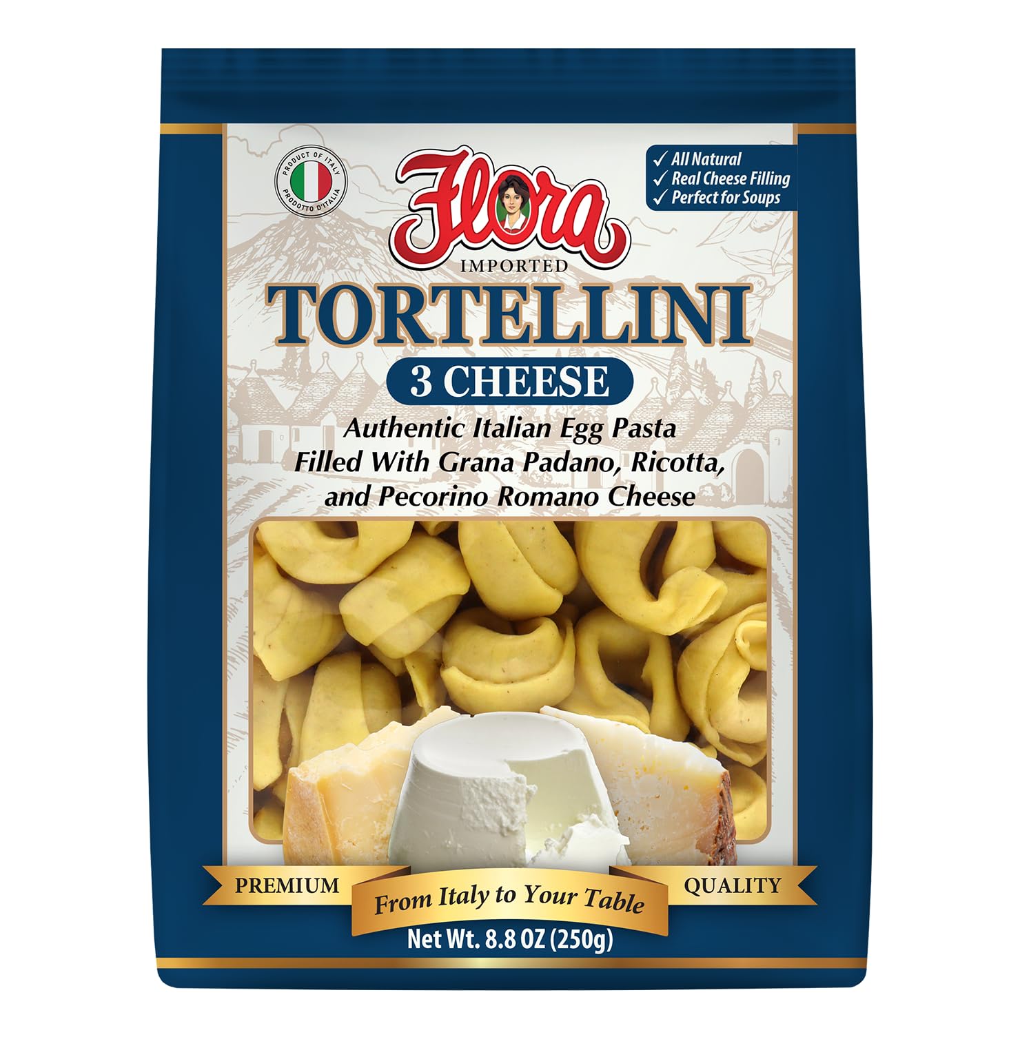 Delicious 3-Cheese Tortellini Pasta | Authentic Italian Recipe | Perfect for Family Dinners & Italian-Themed Parties
