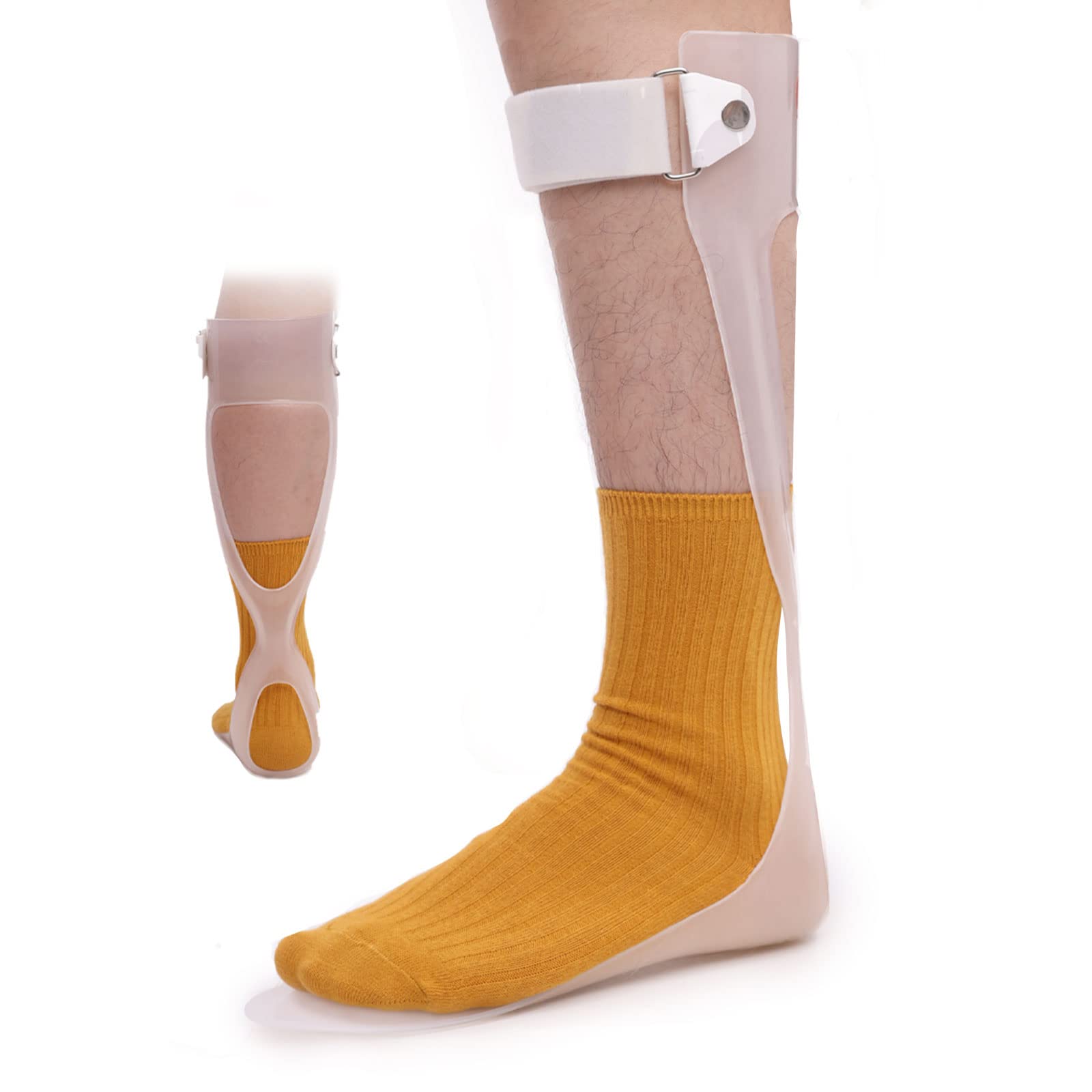 AFO Foot Drop Brace - Ankle Foot Orthosis for Stroke & Hemiplegia Patients - Left/Right Foot Support - Comfortable Walking with Shoes - Men & Women (Small, Right) - Ideal for Daily Mobility & Rehabilitation