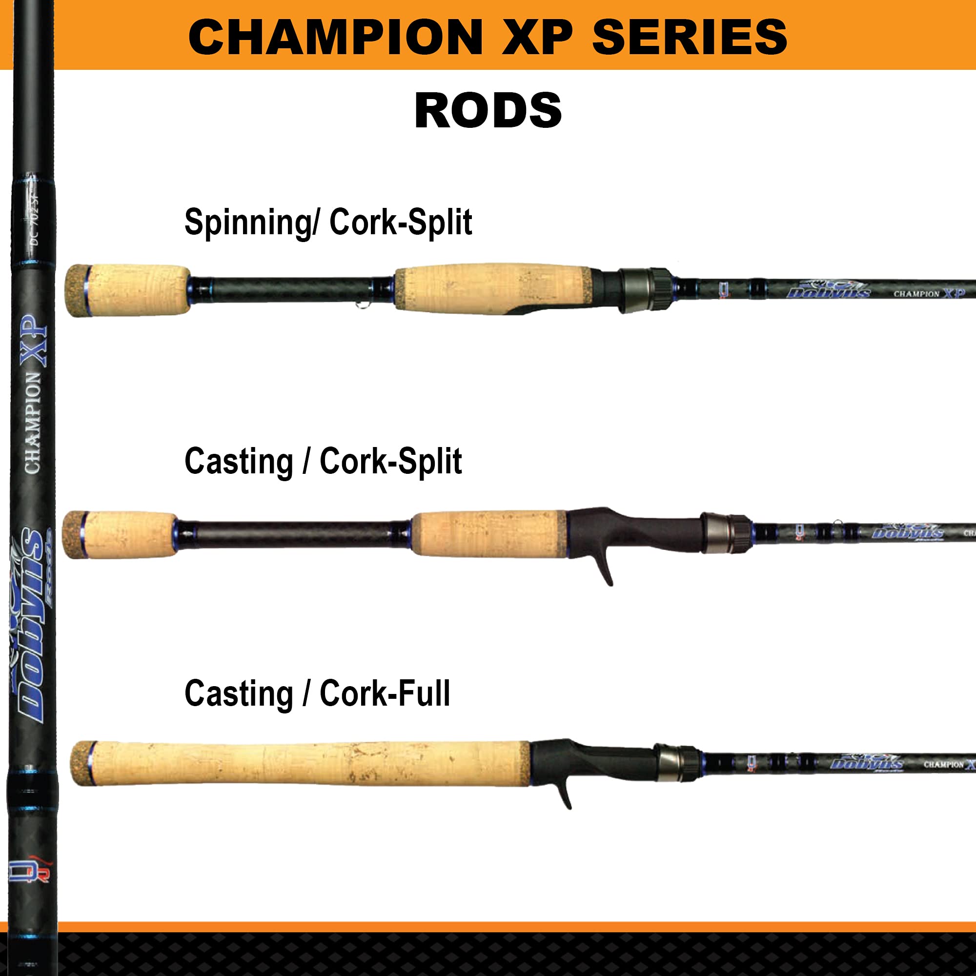 Dobyns Rods Champion XP Casting Rod - 7'0