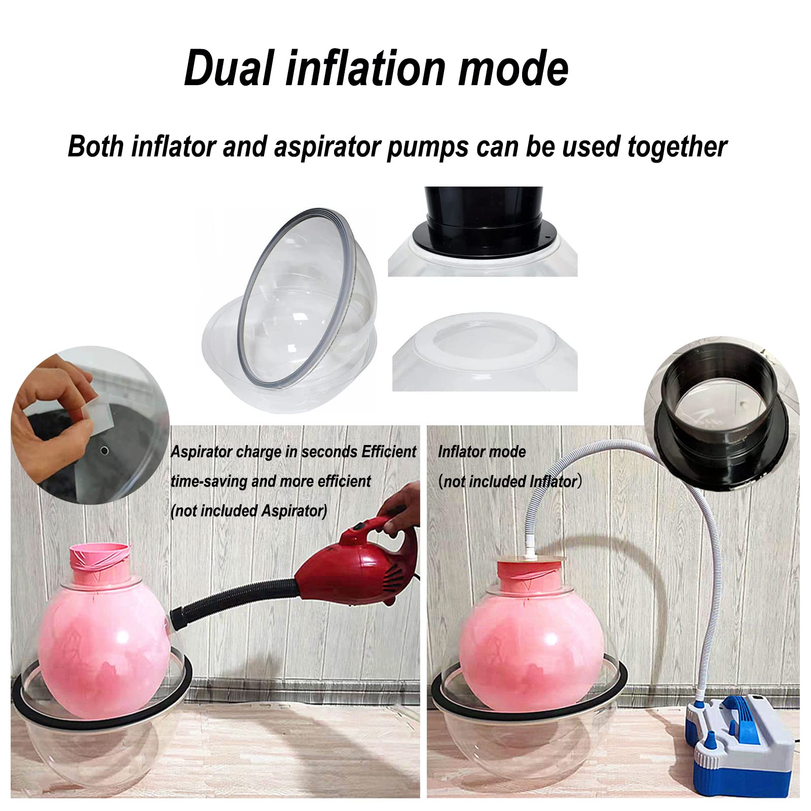 Balloon Stuffing Machine Kit - Easy Balloon Filling Tool for Gift Wrapping, Rose Bouquets, Wedding & Party Decorations (Perfect for Christmas, Birthday, Anniversary Celebrations)