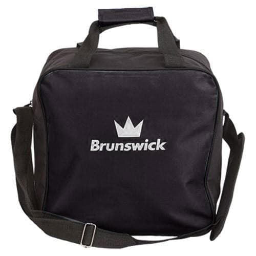 Brunswick T Zone Single Tote Bowling Bag - Black | Lightweight & Durable Bowling Accessory for League Play & Practice | Perfect for Men & Women Bowlers