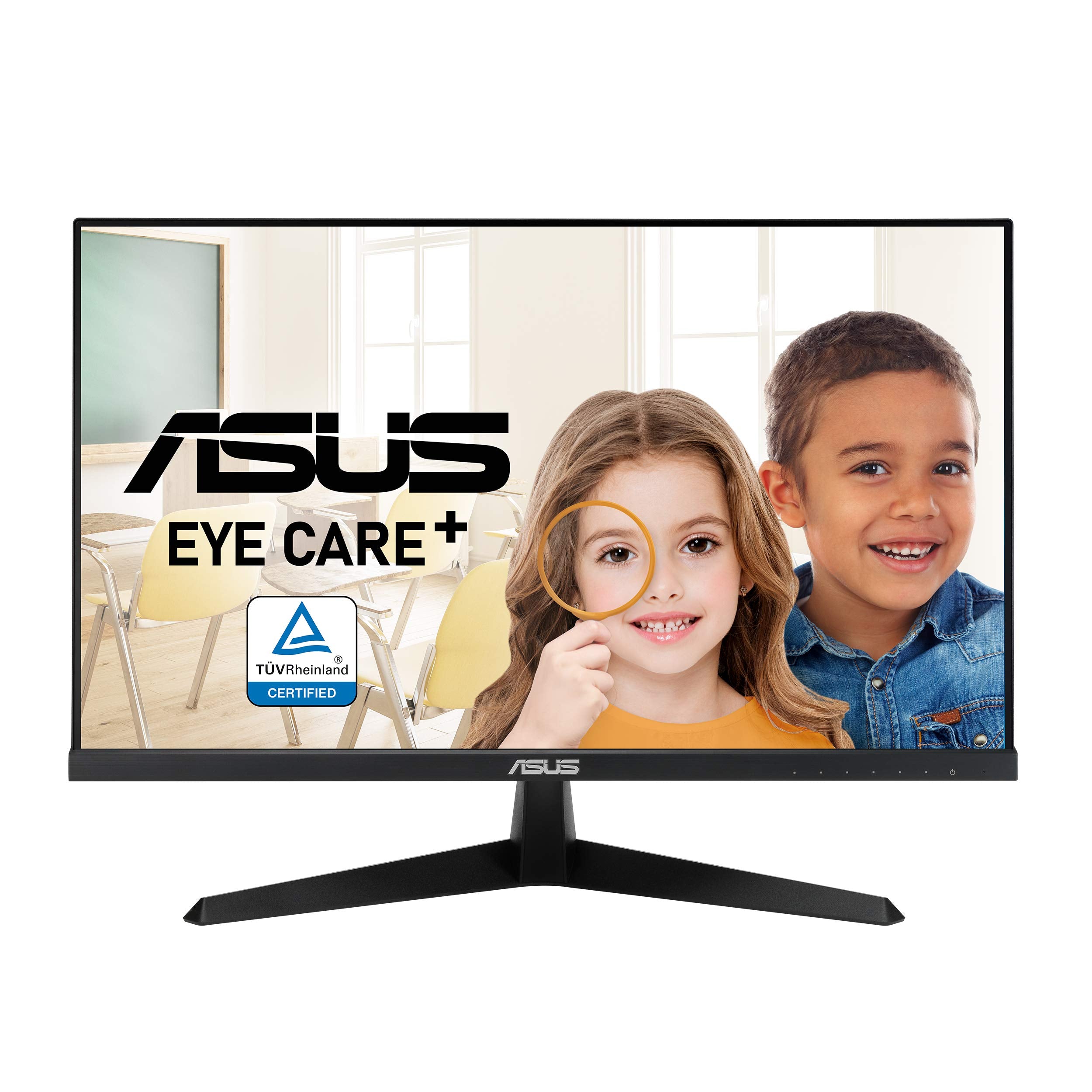 ASUS 21.5 Inch Ultra Slim Gaming Monitor - Full HD 1920x1080, 1ms Response Time, Built-in Speakers, HDMI & VGA Ports (VP228HE) - Perfect for Gaming, Office Work & Home Entertainment