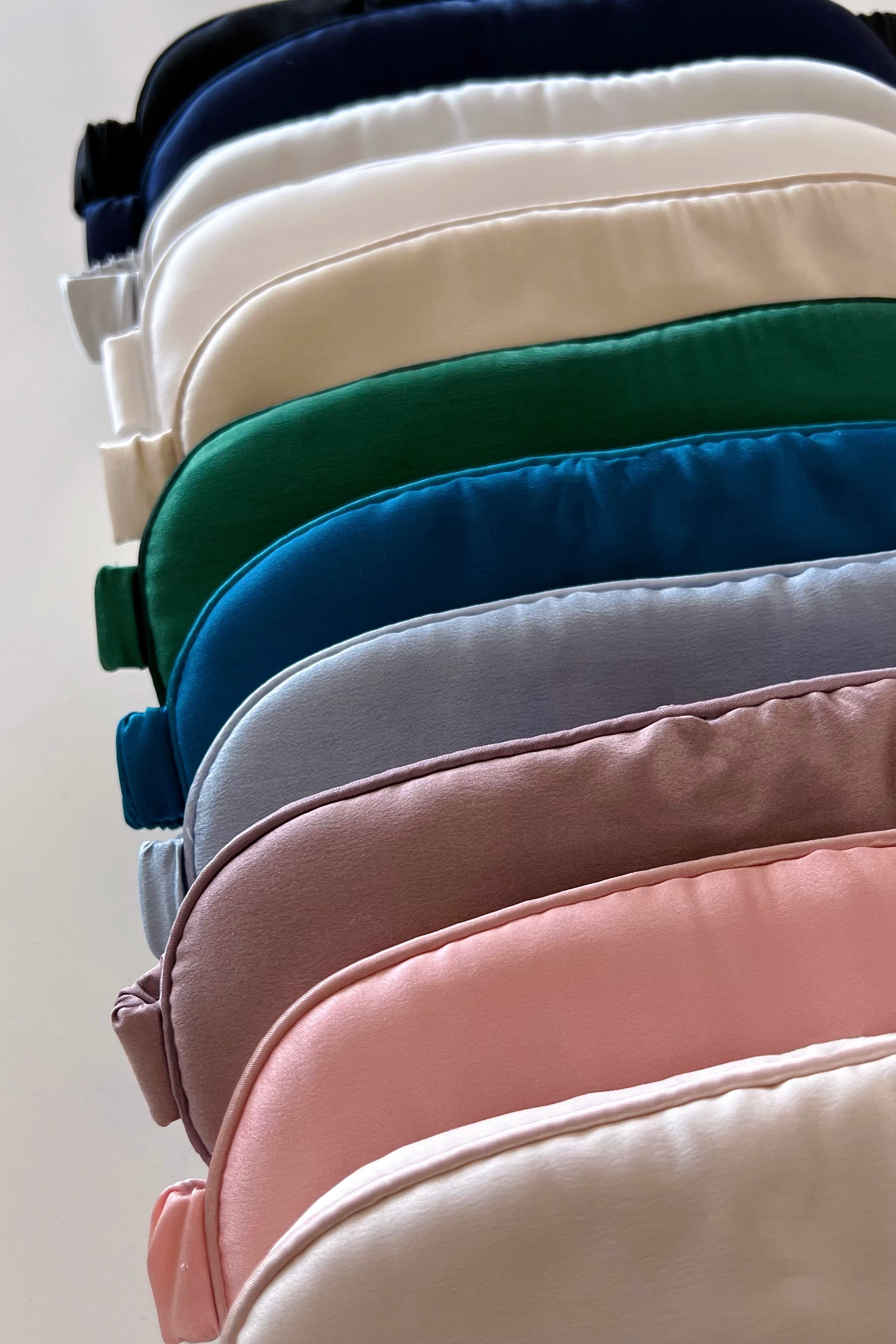 Mulberry Silk Sleep Mask for Women & Men - 9 Colors - 100% Pure Silk Eye Mask for Sleeping, Travel & Relaxation - Soft & Breathable Blindfold for Night & Nap