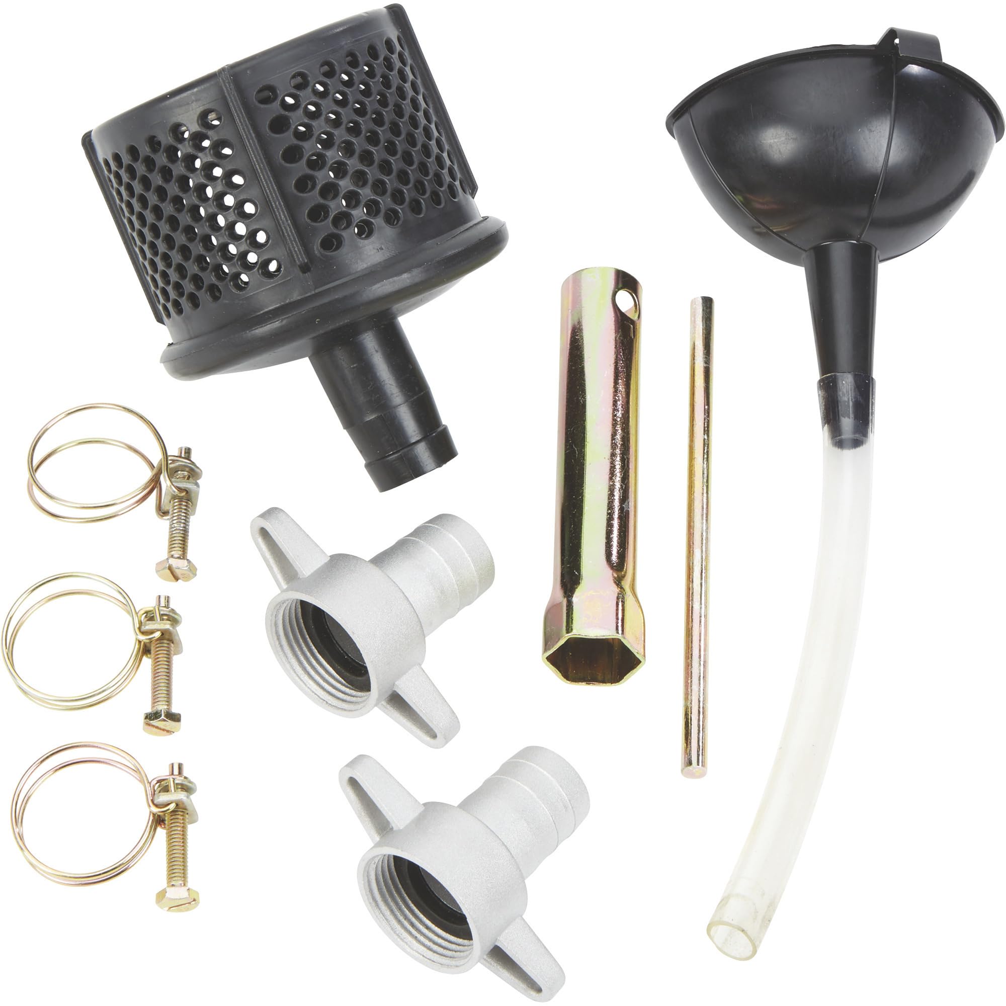 Ironton 1,580 GPH Clear Water Pump with 1in. Ports & 79cc Gas Engine - Ideal for Flood Control, Pool Draining, and Construction Sites