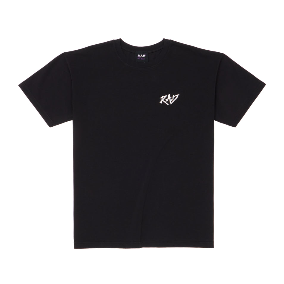 Heavy™ Black Globe Graphic T-Shirt for Men - Stylish Casual Wear for Street Fashion & Everyday Outfits