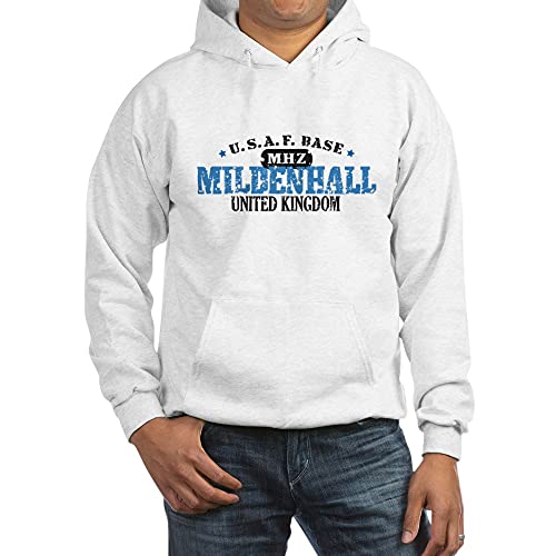 Mildenhall Air Force Base Hooded Sweatshirt - Military Apparel for Men & Women | Comfortable & Warm Pullover for Air Force Fans, Veterans & Supporters - Perfect for Base Visits, Military Events & Casual Wear