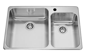 Kindred CCMA2233R/8S/3 Stainless Steel 3-Hole 1-3/4