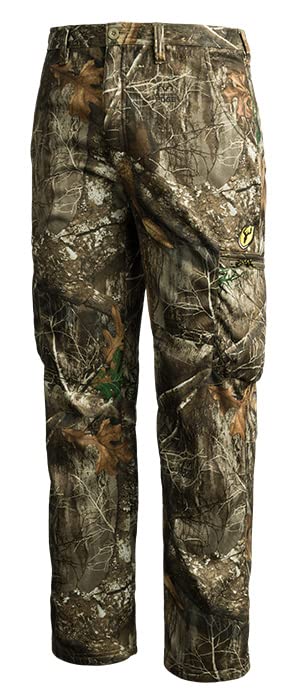 Scent Blocker Shield Series Silentec Midweight Hunting Pants for Men - Camouflage Outdoor Gear for Deer, Turkey & Big Game Hunting | Durable & Quiet Hunting Apparel for Woodland Adventures