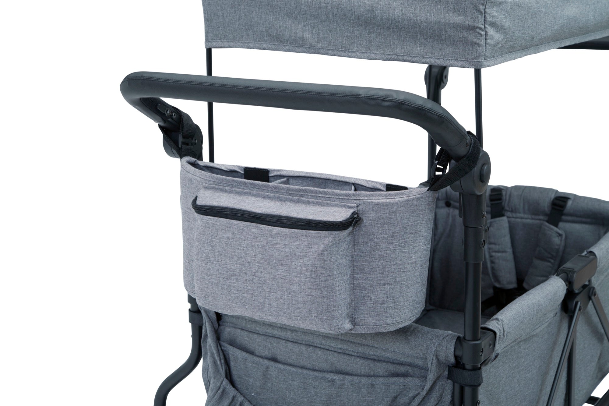Jeep Wrangler Stroller Wagon Parent Organizer - Car Seat Storage Bag with Multiple Pockets for Diapers, Toys & Essentials - Perfect for Family Outings, Road Trips & Outdoor Adventures
