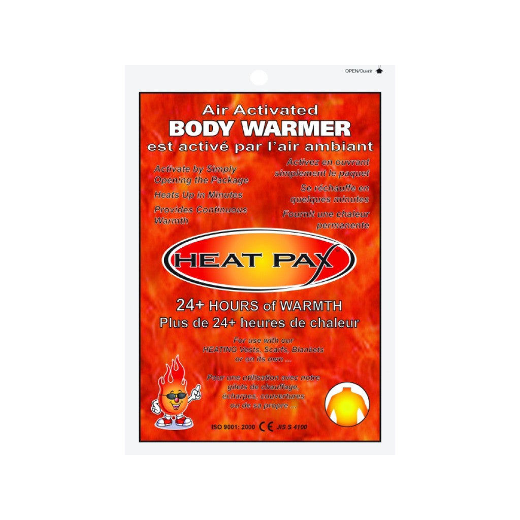 Heat Pax™ Air Activated Body Warmer - Long Lasting Hand & Foot Warmers for Outdoor Activities, Hunting, Camping & Winter Sports