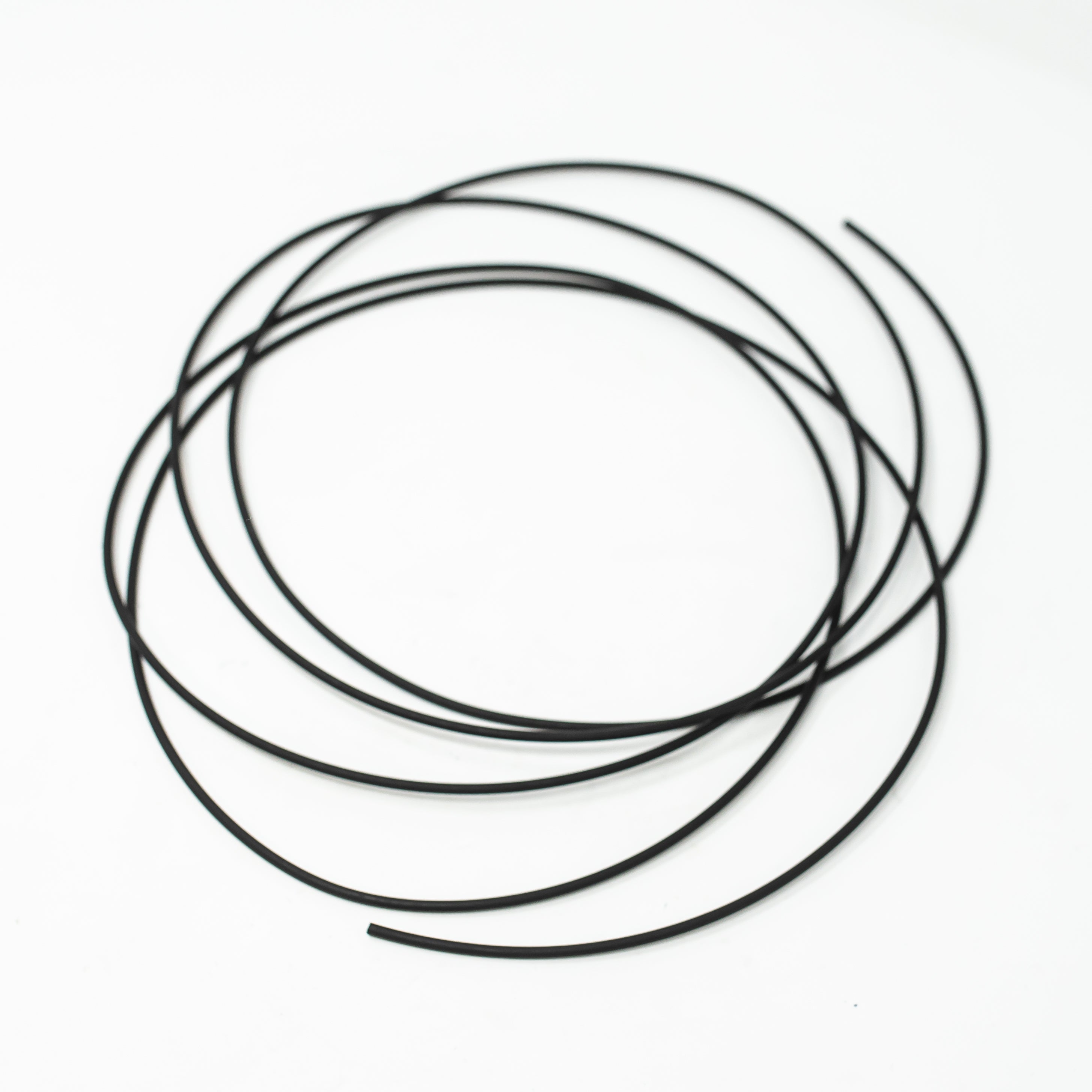 Premium Black Conductive Tubing - 1/8 Inch O.D. (10 Feet) for Electrical Projects, DIY Repairs & Robotics Applications