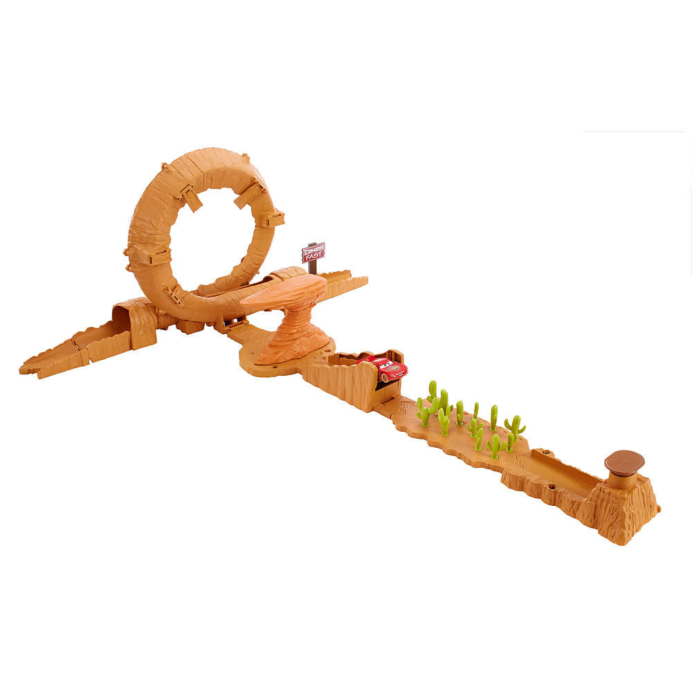Disney Pixar Cars 3 Willy's Butte Transforming Race Track Set - Interactive Toy Car Playset for Kids | Perfect for Racing Adventures & Storytelling Play