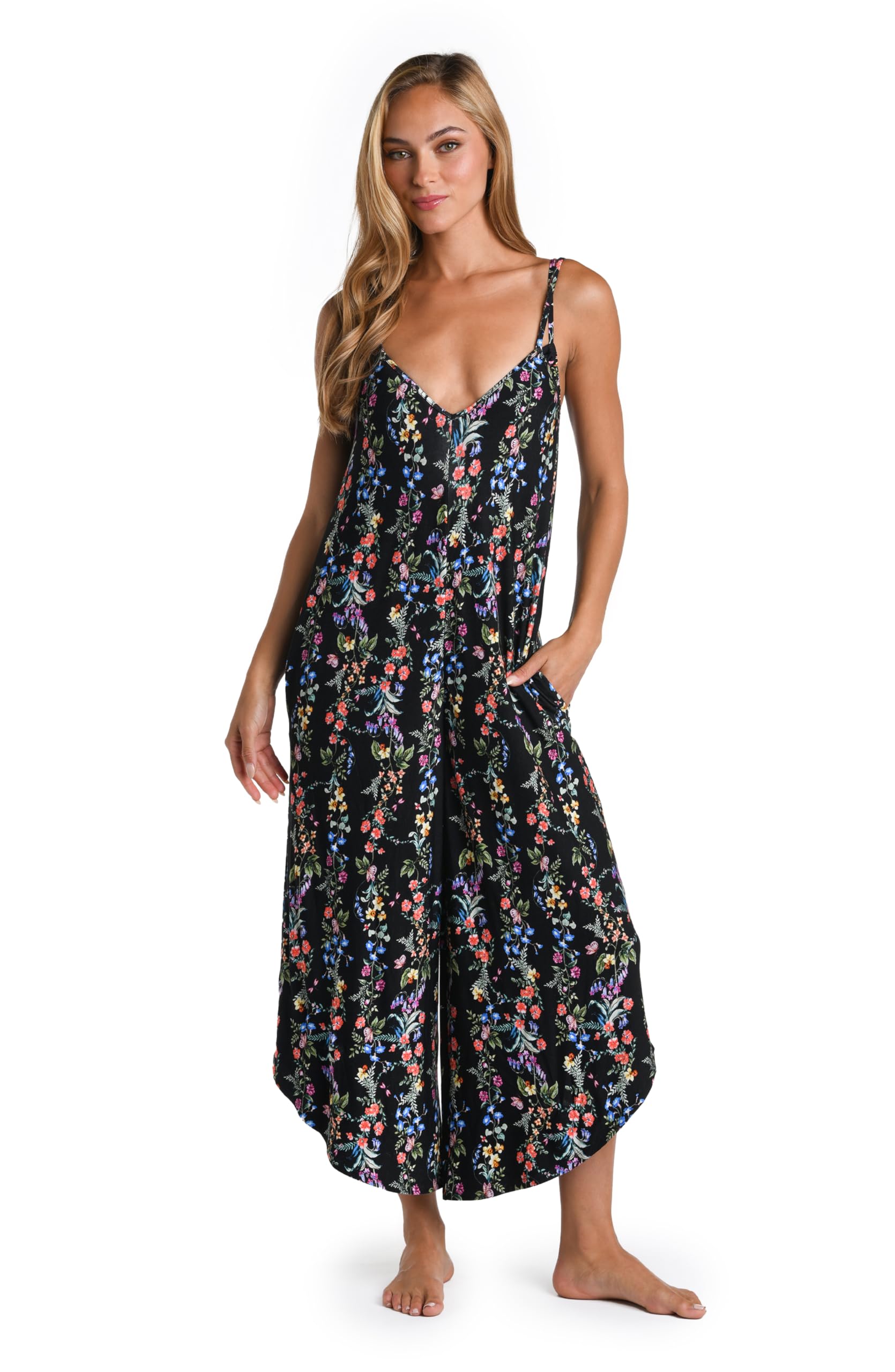 Women's Stylish Jumpsuit Swimsuit Cover Up - Lightweight Beachwear for Pool, Vacation & Summer Outfits